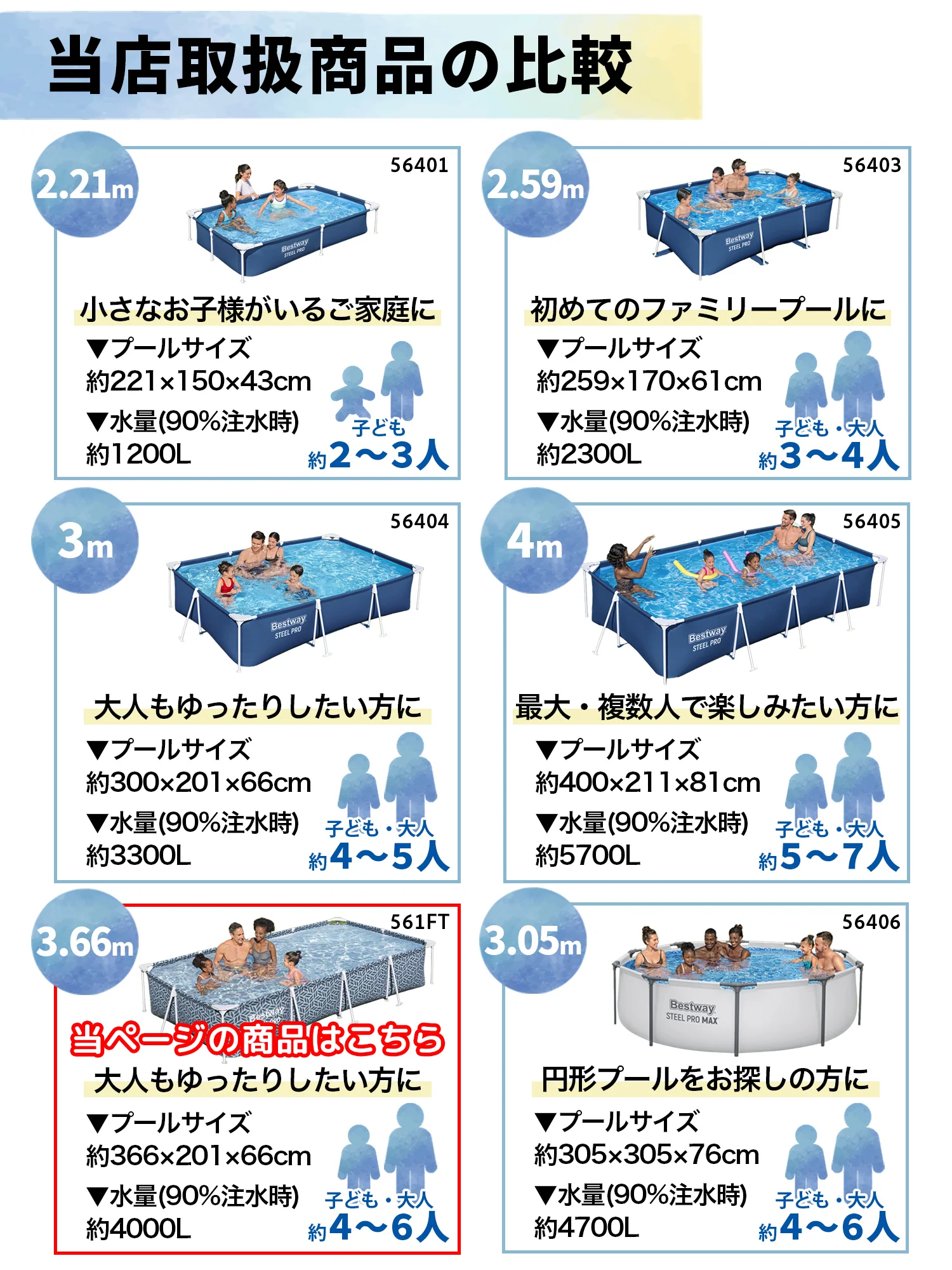 Bestway フレームプール 561FT ベストウェイ - Image 4