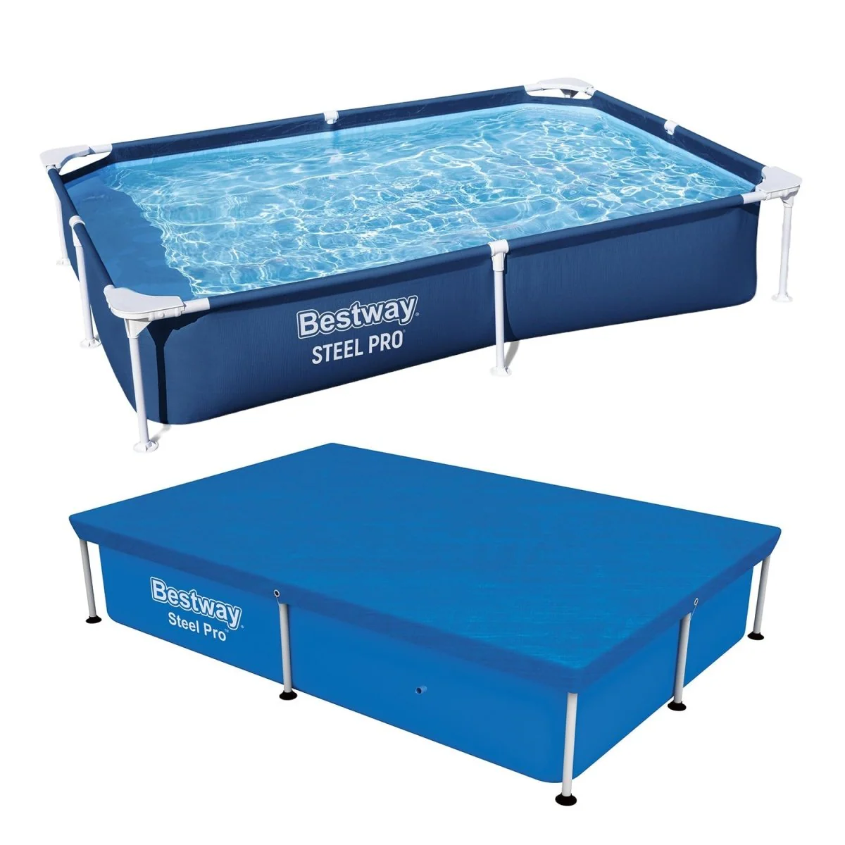 Bestway フレームプール 2.2m 56401 +カバー2.2m 58103 ベストウェイ