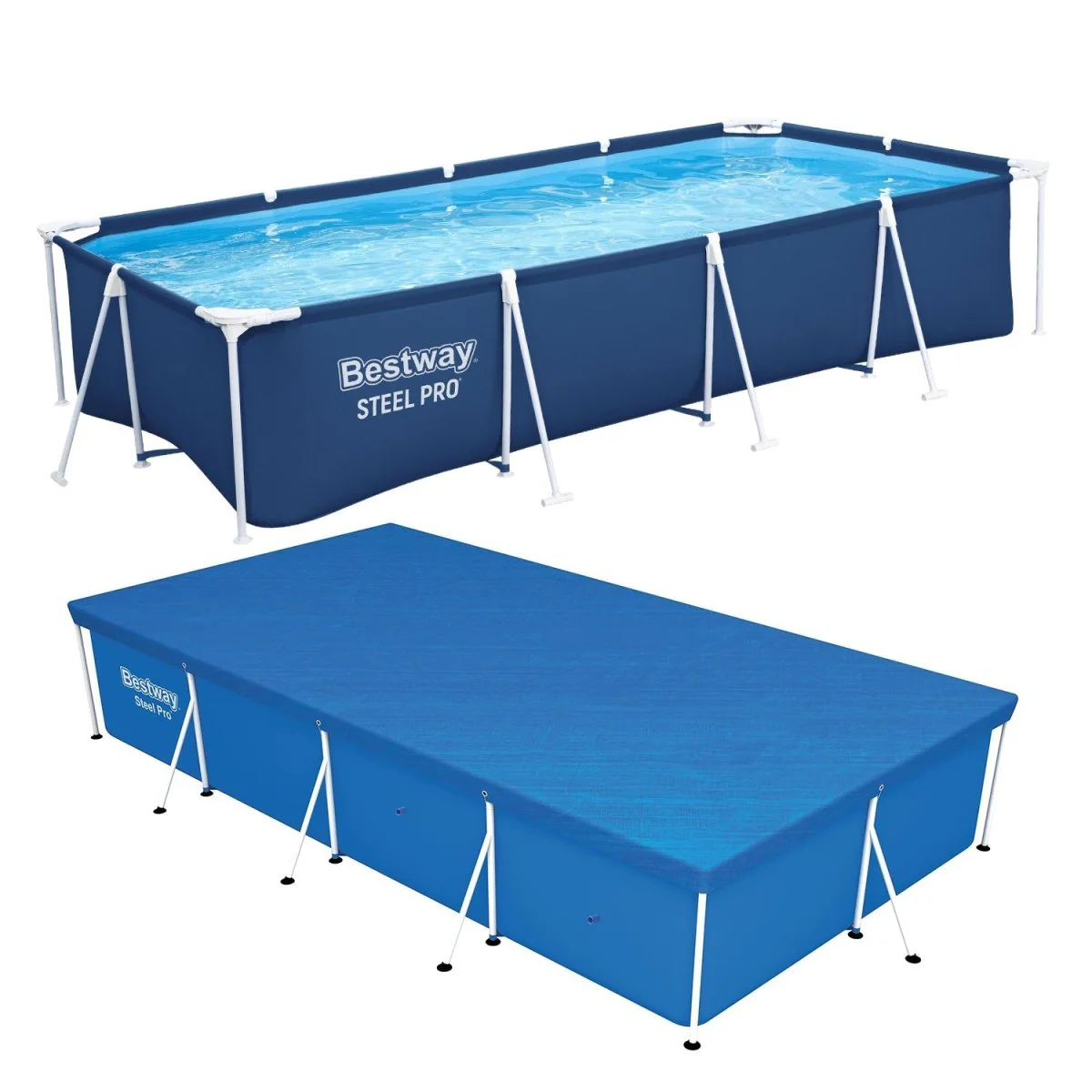 Bestway フレームプール 4.0m 56405 +カバー4.0m 58107 ベストウェイ