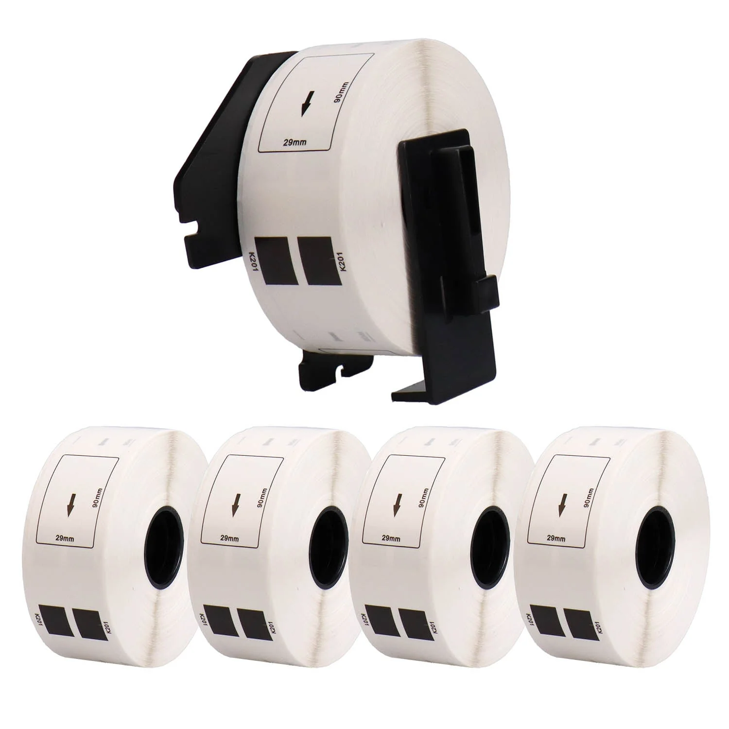 ブラザー用 DK-1201 DKテープ+専用ホルダー 宛名ラベル - Image 5