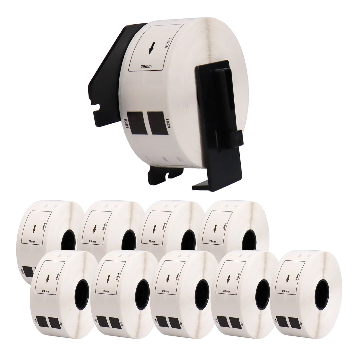 ブラザー用 DK-1201 DKテープ+専用ホルダー 宛名ラベル - Image 6