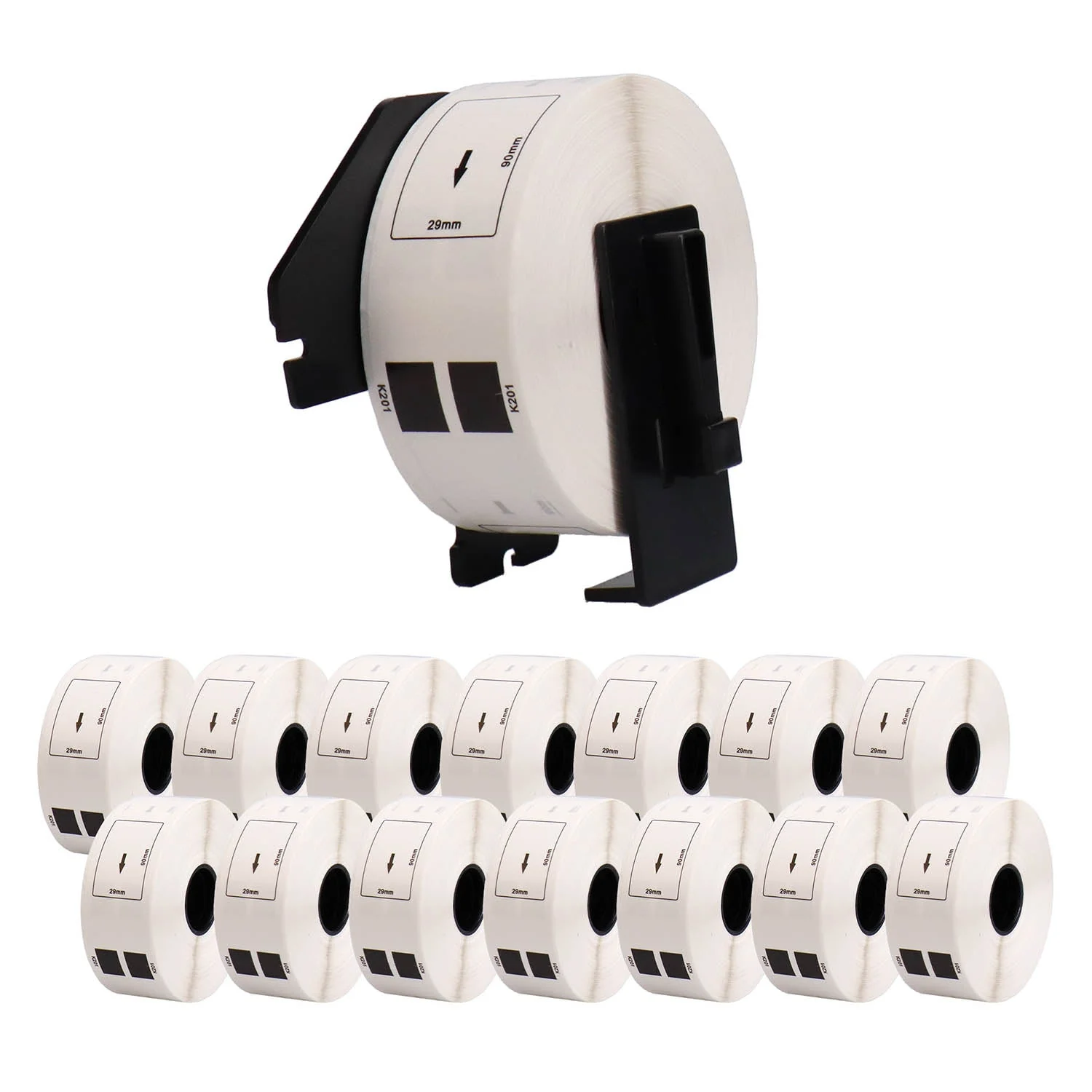 ブラザー用 DK-1201 DKテープ+専用ホルダー 宛名ラベル - Image 7