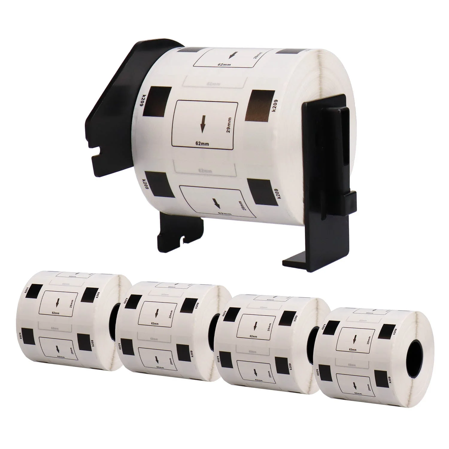 ブラザー用 DK-1209 DKテープ＋専用ホルダー 宛名ラベル(小) - Image 5