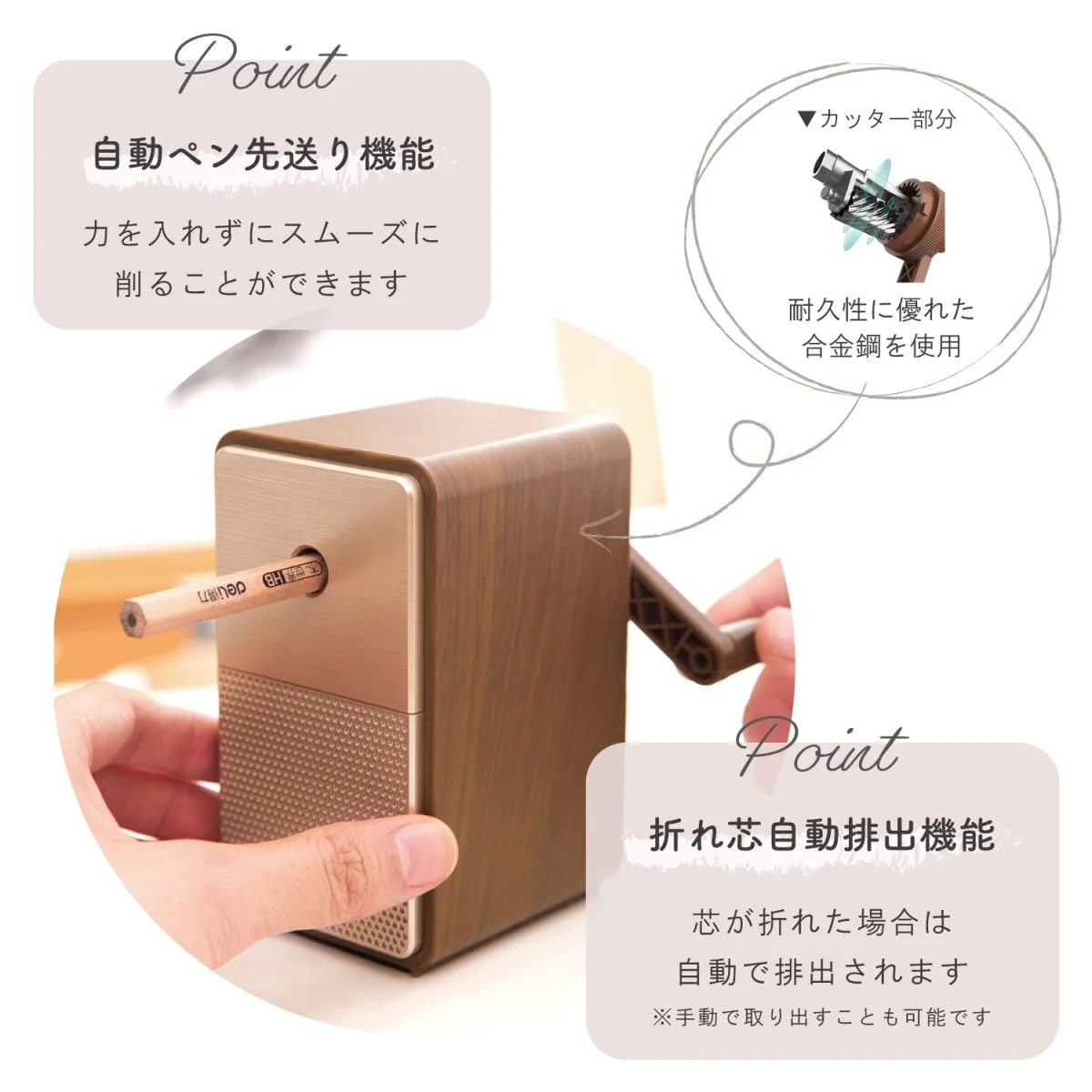 手動鉛筆削り E71160 NS077 - Image 9
