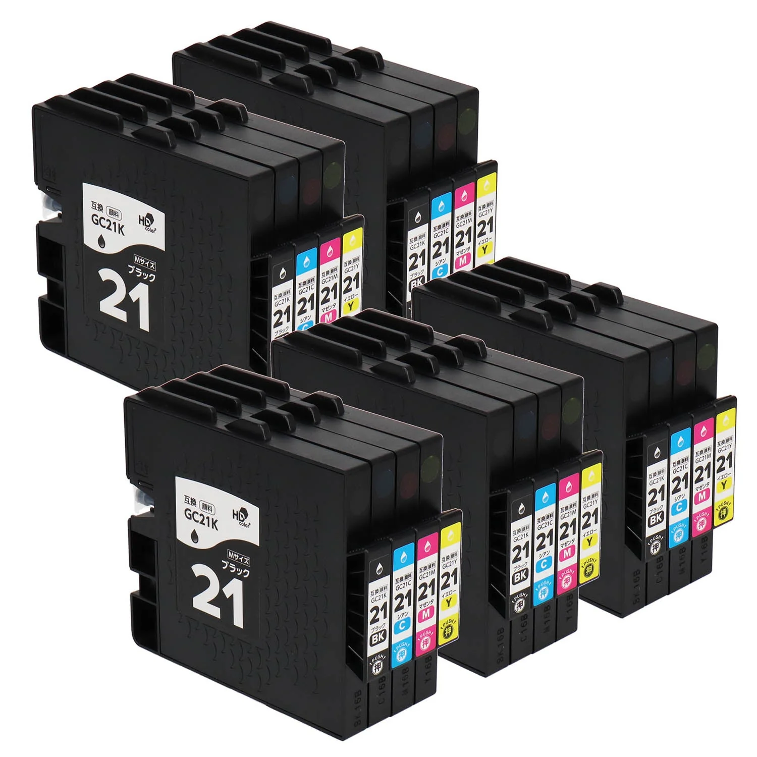 リコー用 GC21 互換インク 4色セット Mサイズ - Image 12