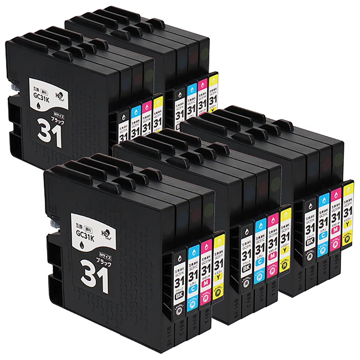 リコー用 GC31 互換インク 4色セット Mサイズ - Image 12