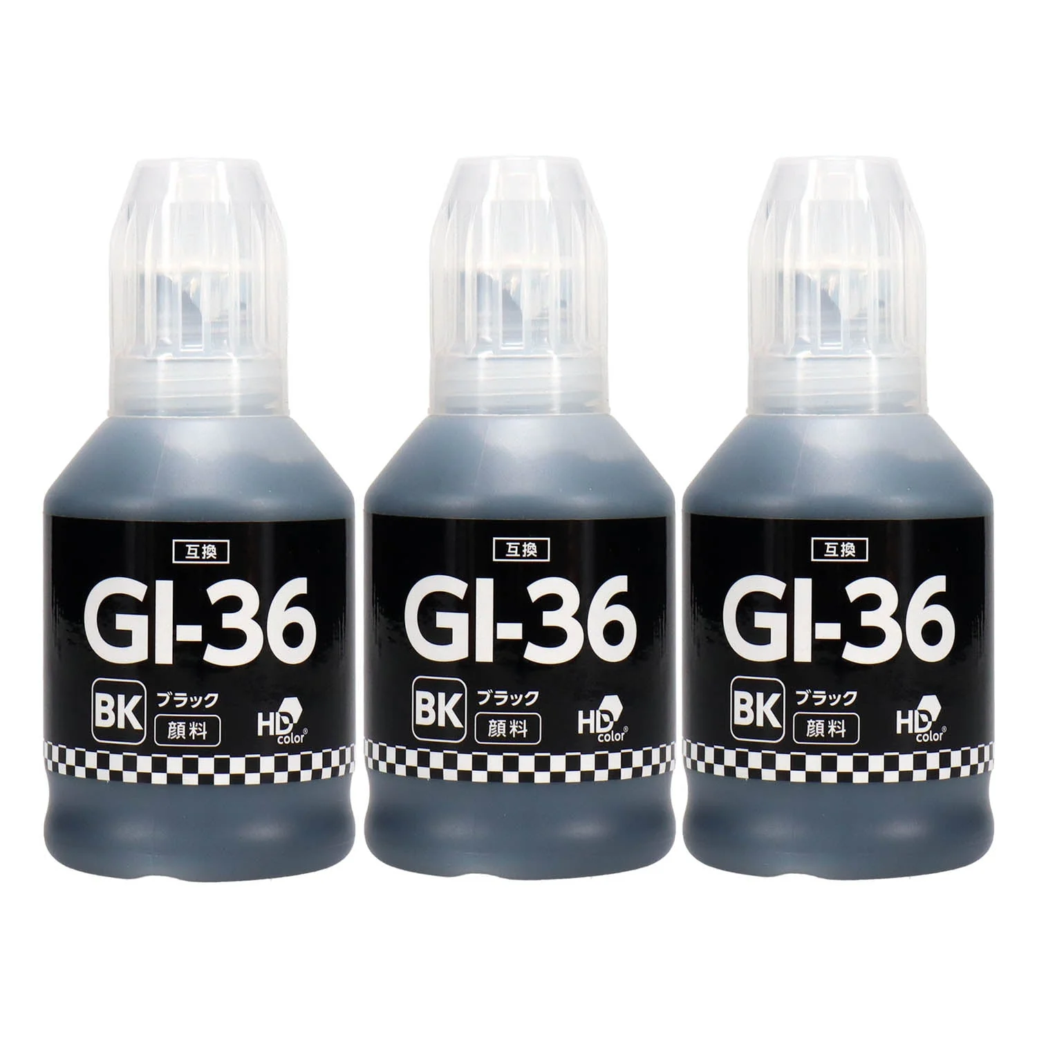 キヤノン用 GI-36BK 互換インクボトル ブラック - Image 3