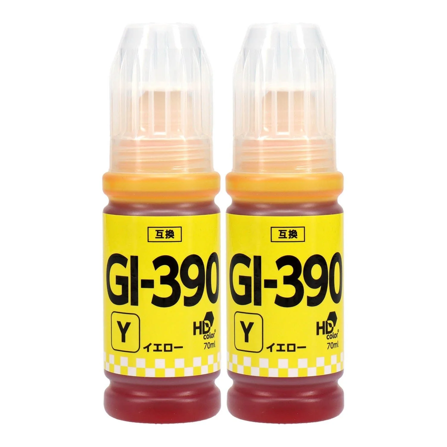 キヤノン用 GI-390Y 互換インクボトル イエロー - Image 2