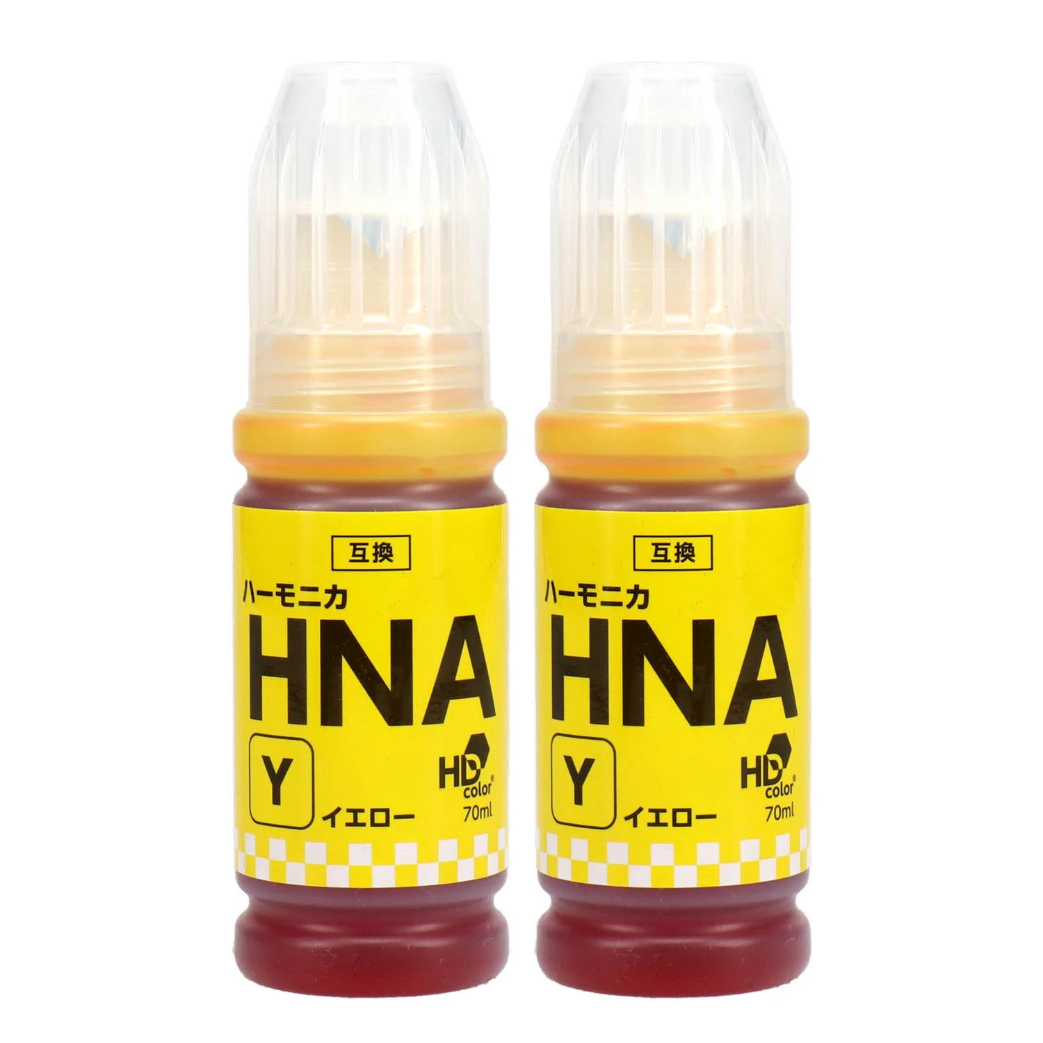 エプソン用 HNA-Y (ハーモニカ)  互換インクボトル イエロー - Image 7