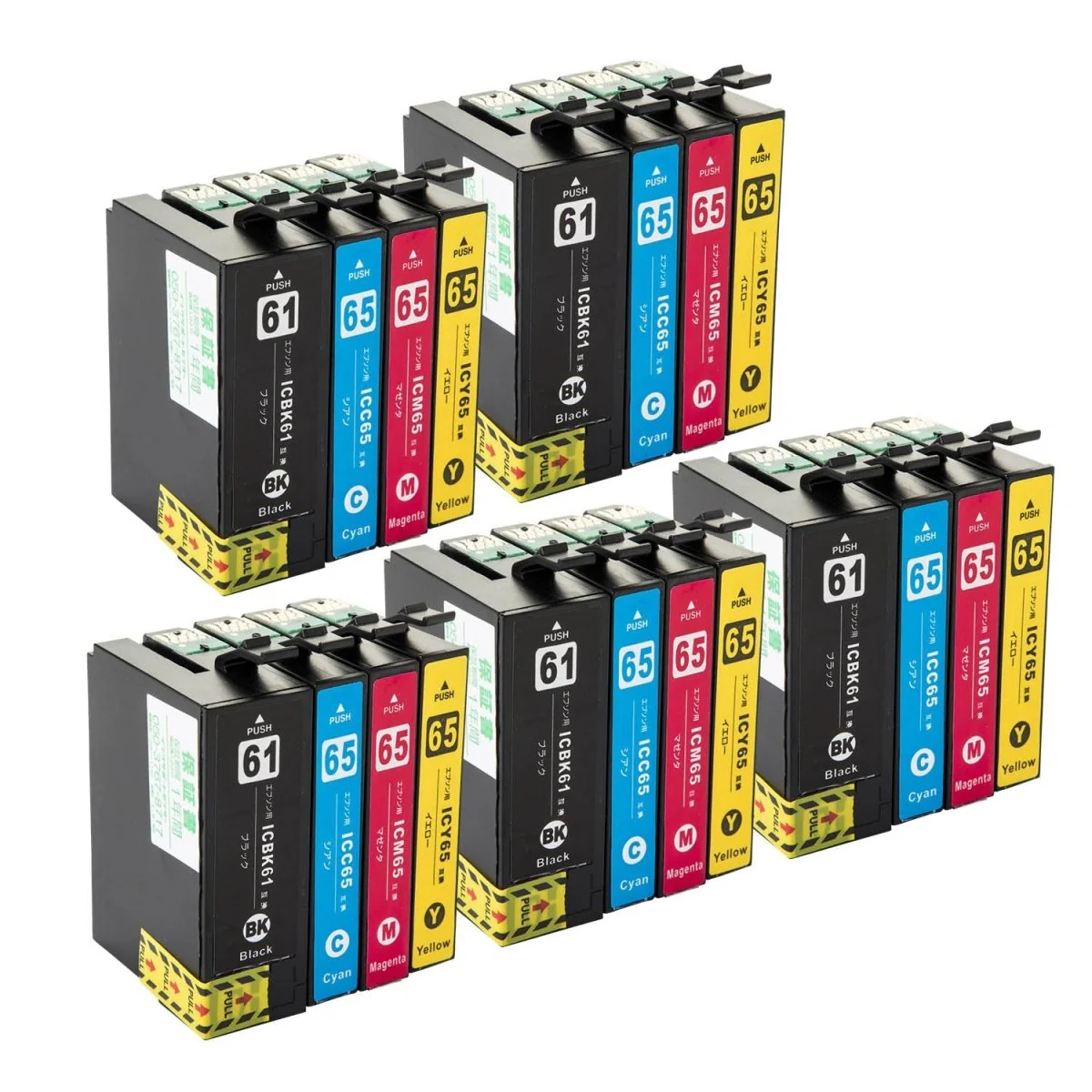 エプソン用 IC4CL6165 (ペンと糸)  互換インク 4色セット - Image 19