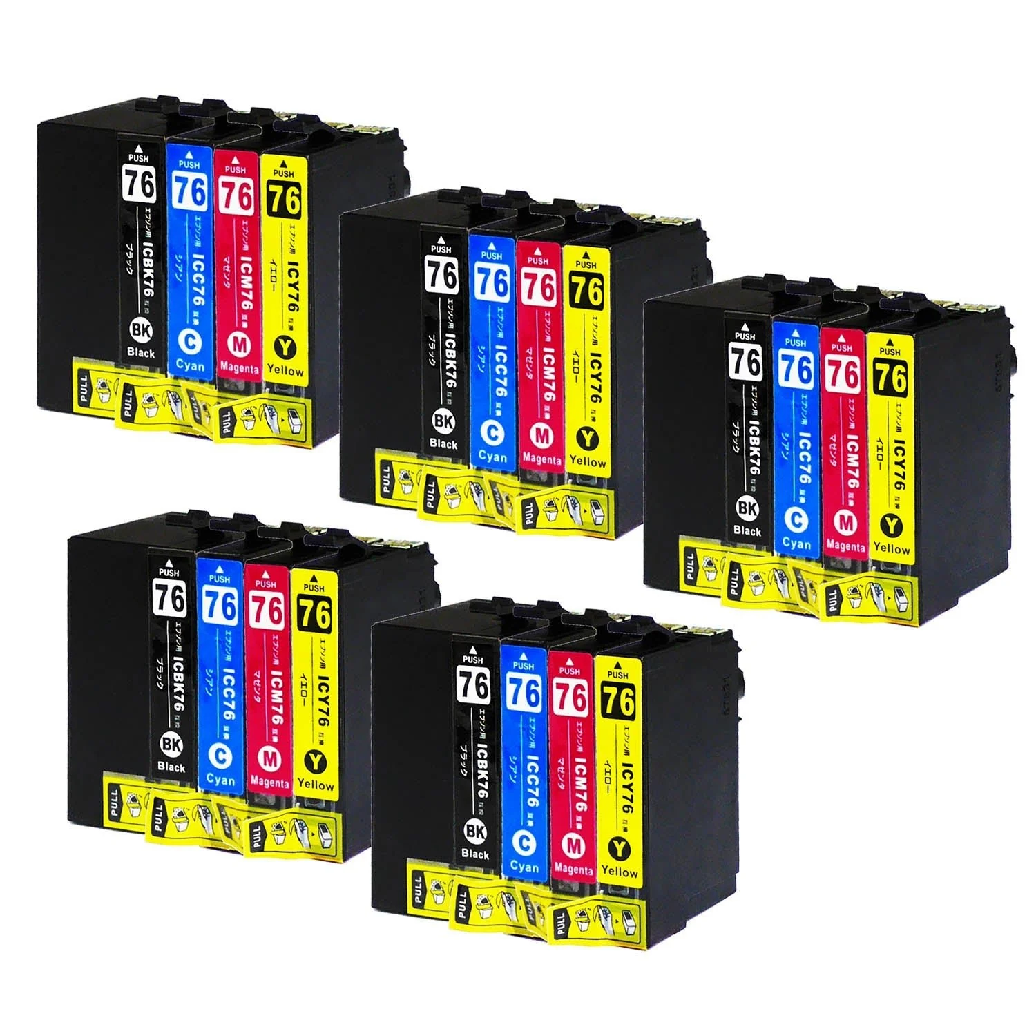 エプソン用 IC4CL76 (地球儀)  互換インク 4色セット 大容量 - Image 11