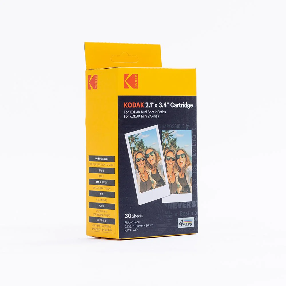 Kodak Mini Shot 2専用インクカートリッジ ICRG-230 54×86mm 3セット（90枚） - Image 3