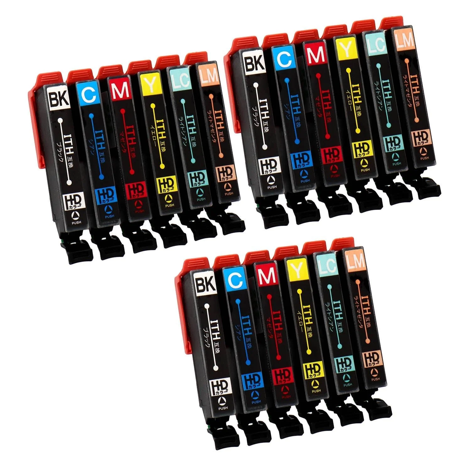 エプソン イチョウ 互換インク ITH-6CL 6色セット - Image 12