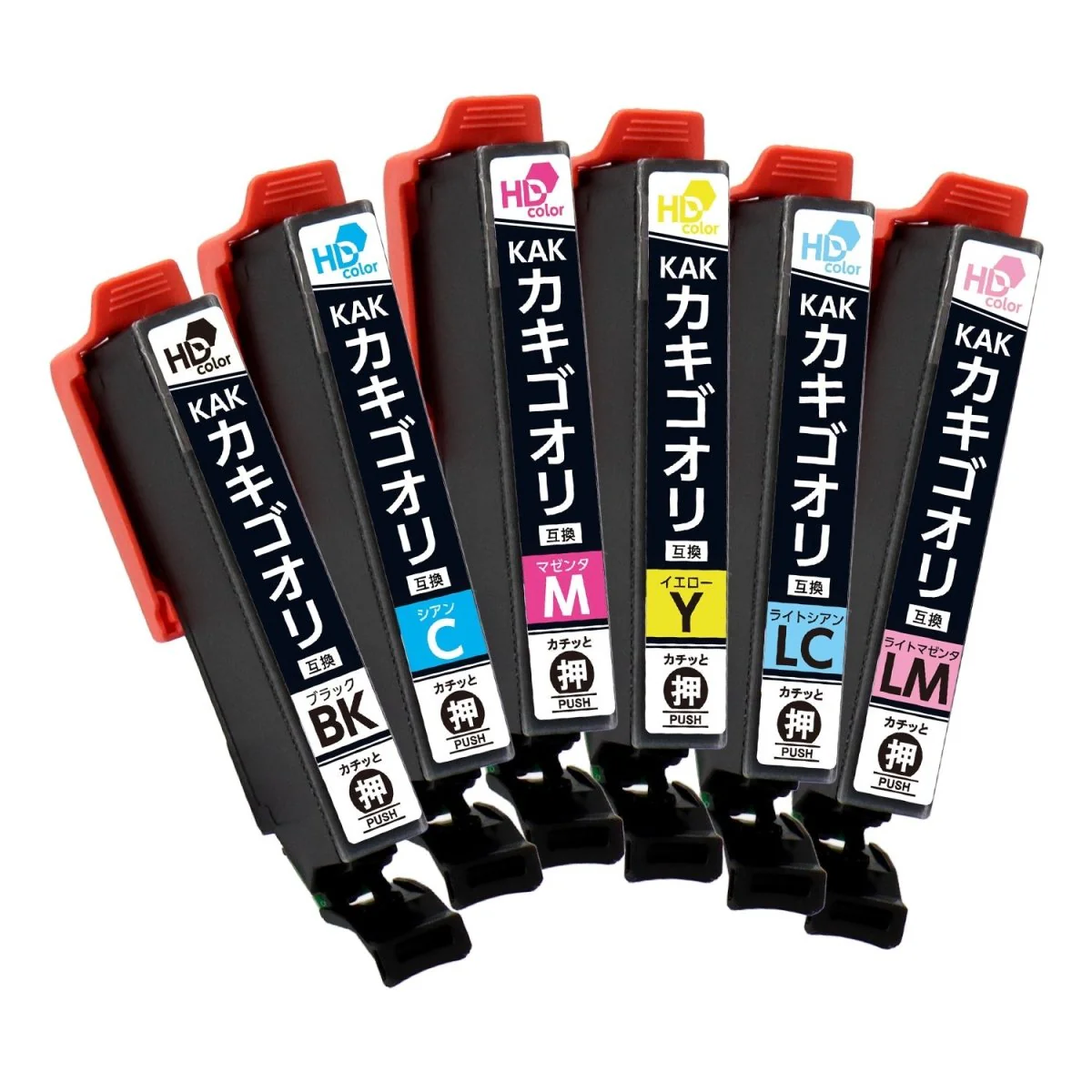 エプソン用 KAK-6CL (カキゴオリ)  互換インク 6本選べるセット