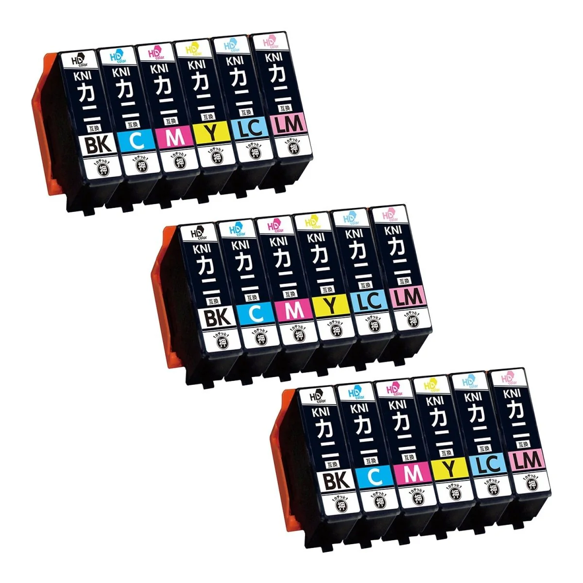 エプソン用 KNI-6CL-L (カニ)  互換インク 6色セット 増量版 - Image 10
