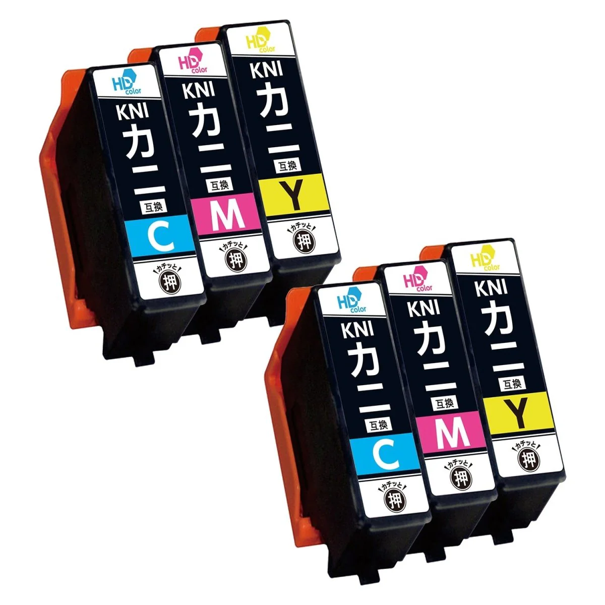 エプソン用 KNI-C-L / KNI-M-L / KNI-Y-L (カニ)  互換インク カラー3色 増量版 - Image 7