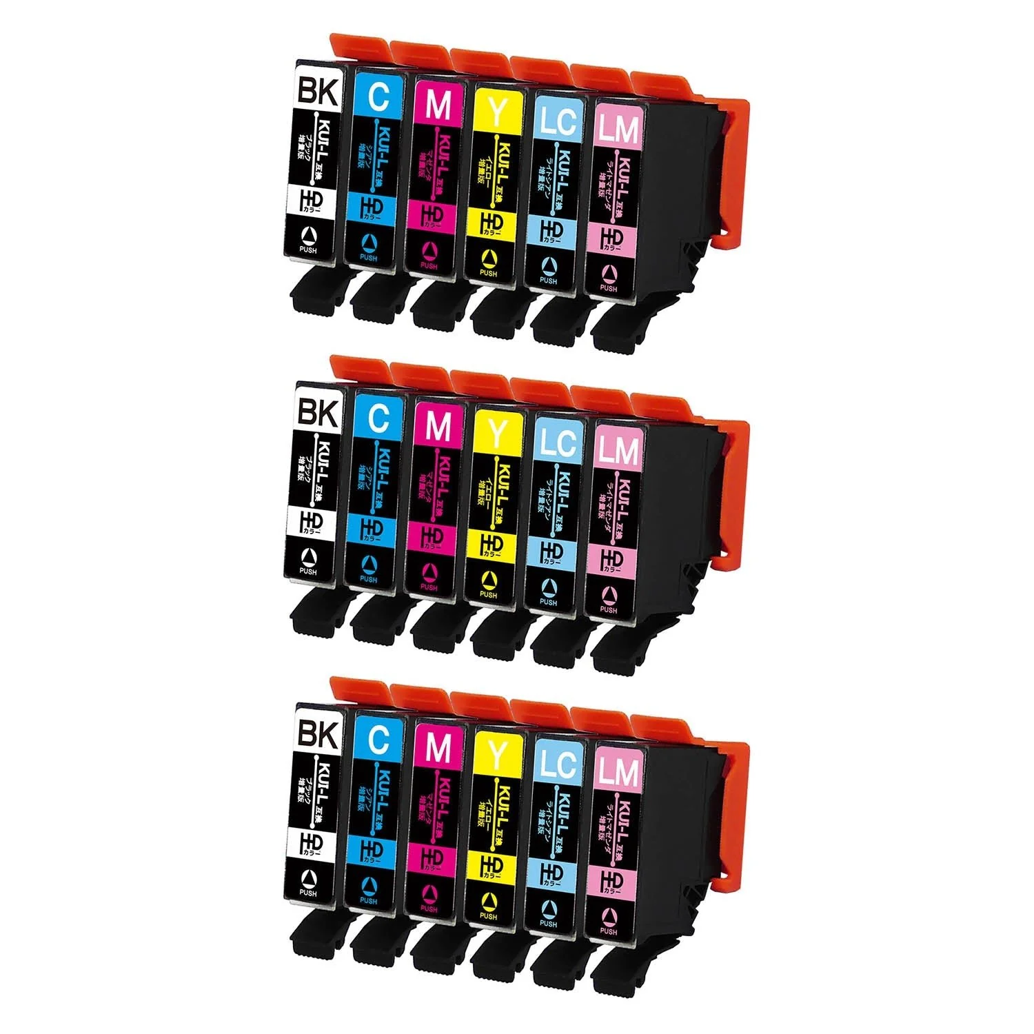 エプソン用 KUI-6CL (クマノミ)  互換インク 6色セット 増量版 - Image 12