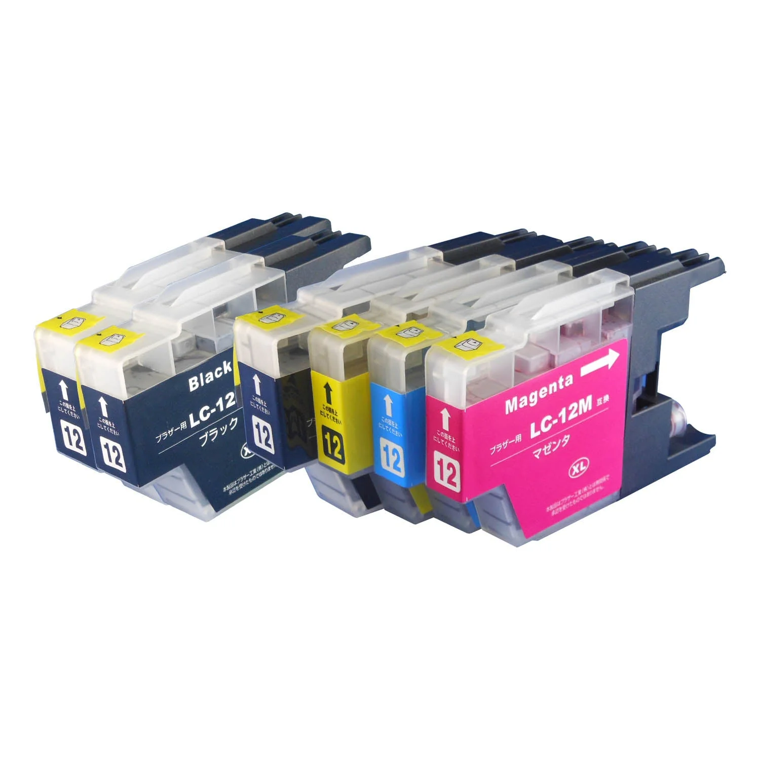 ブラザー用 LC12-4PK 互換インク 4色セット - Image 9
