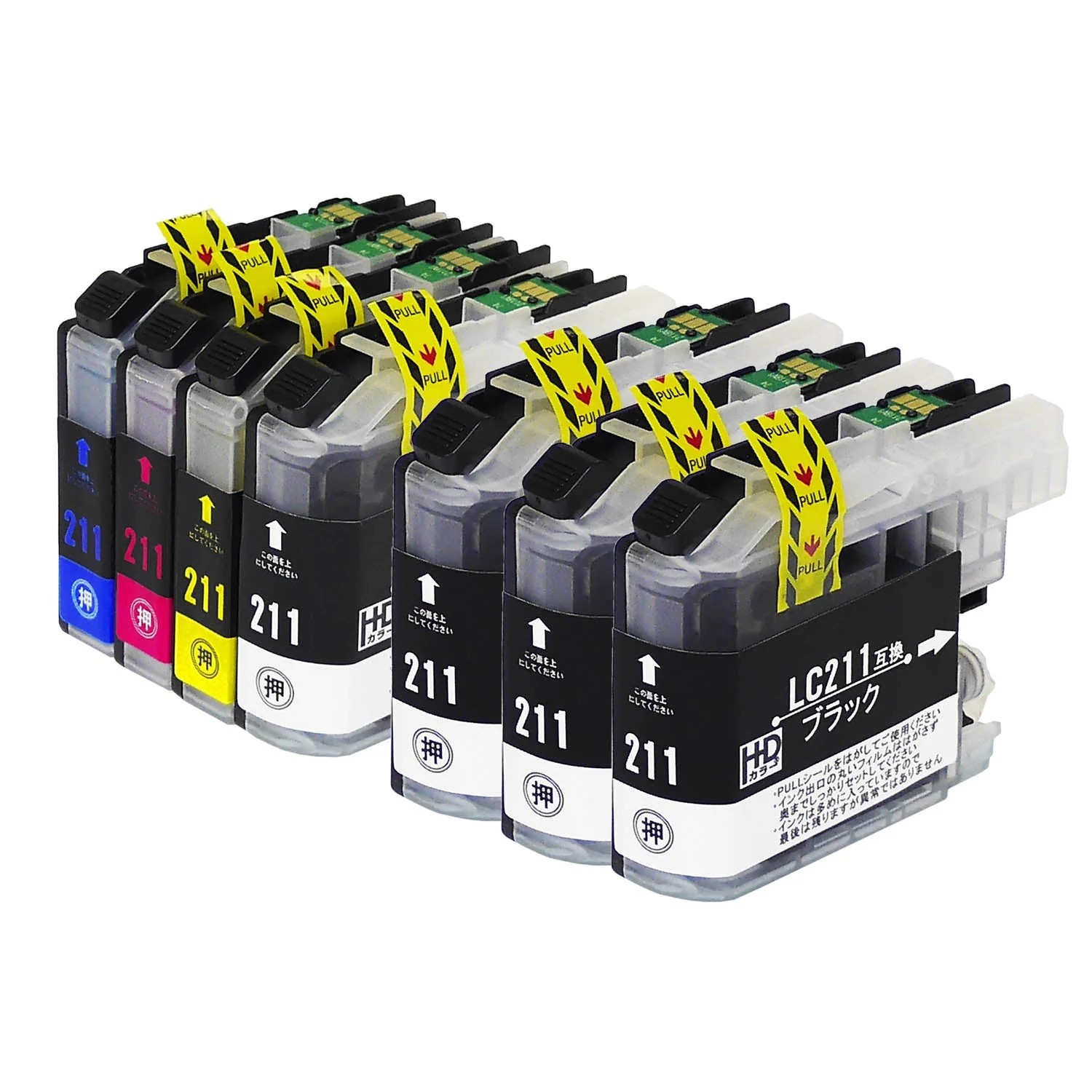 ブラザー用 LC211-4PK 互換インク 4色セット - Image 11