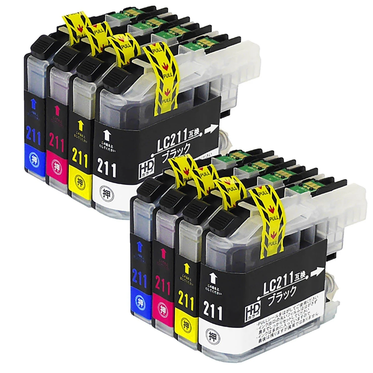 ブラザー用 LC211-4PK 互換インク 4色セット - Image 12