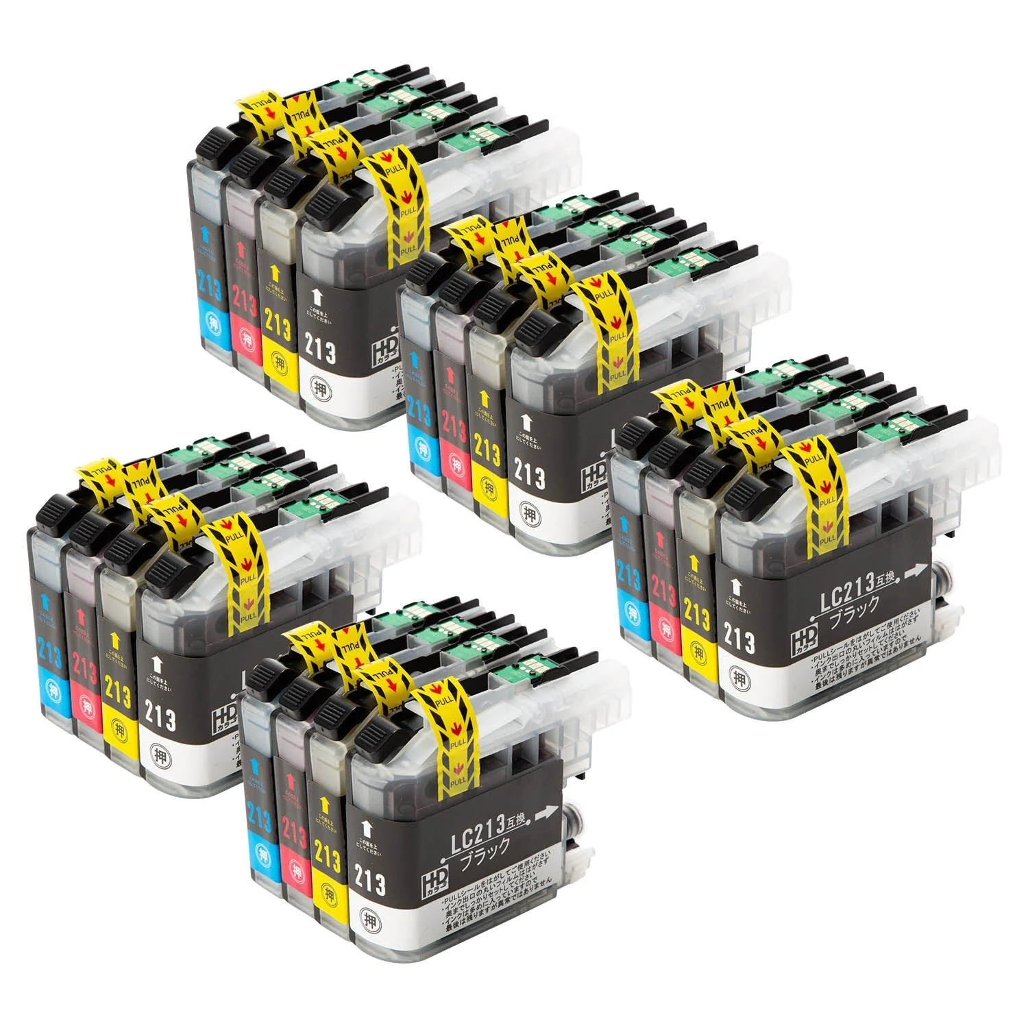 ブラザー用 LC213-4PK 互換インク 4色セット - Image 11