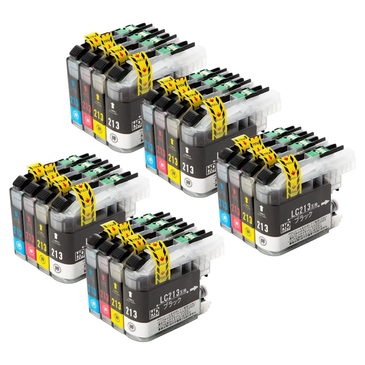 ブラザー用 LC213-4PK 互換インク 4色セット - Image 15