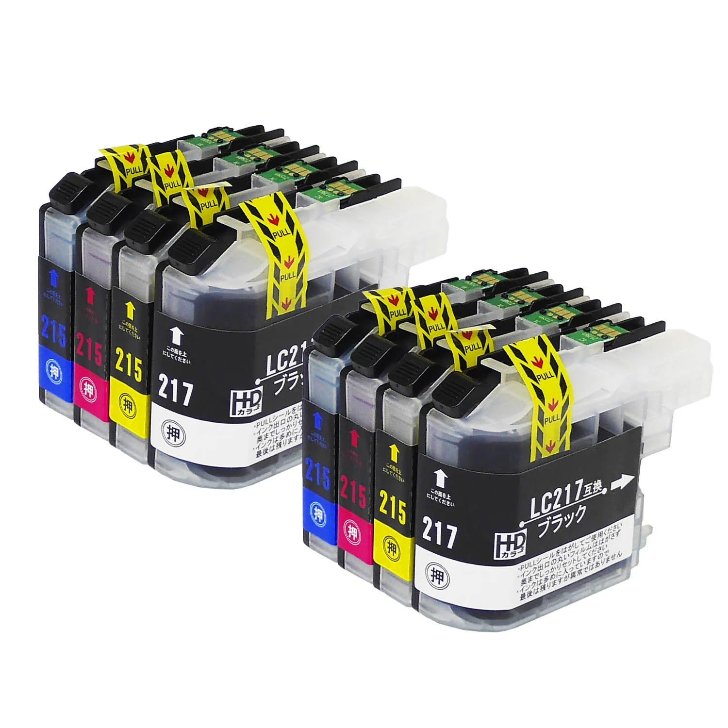 ブラザー用 LC217/215-4PK 互換インク 4色セット - Image 10