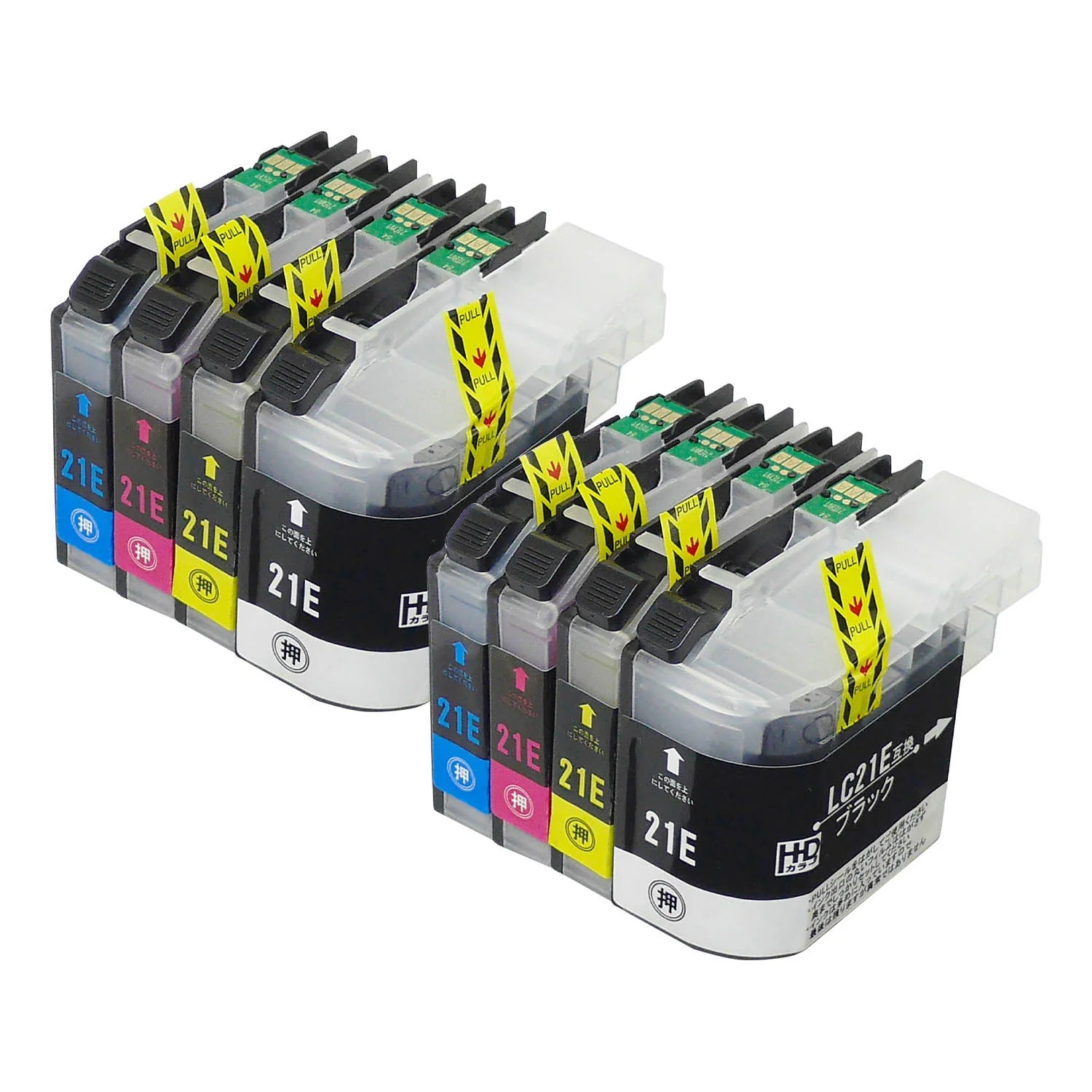 ブラザー用 LC21E-4PK 互換インク 4色セット - Image 9