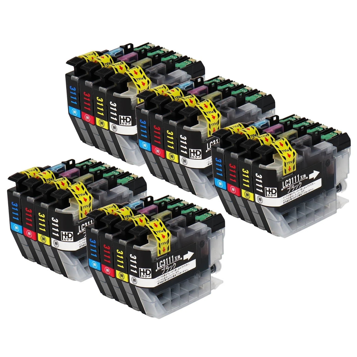 ブラザー用 LC3111-4PK 互換インク 4色セット - Image 13