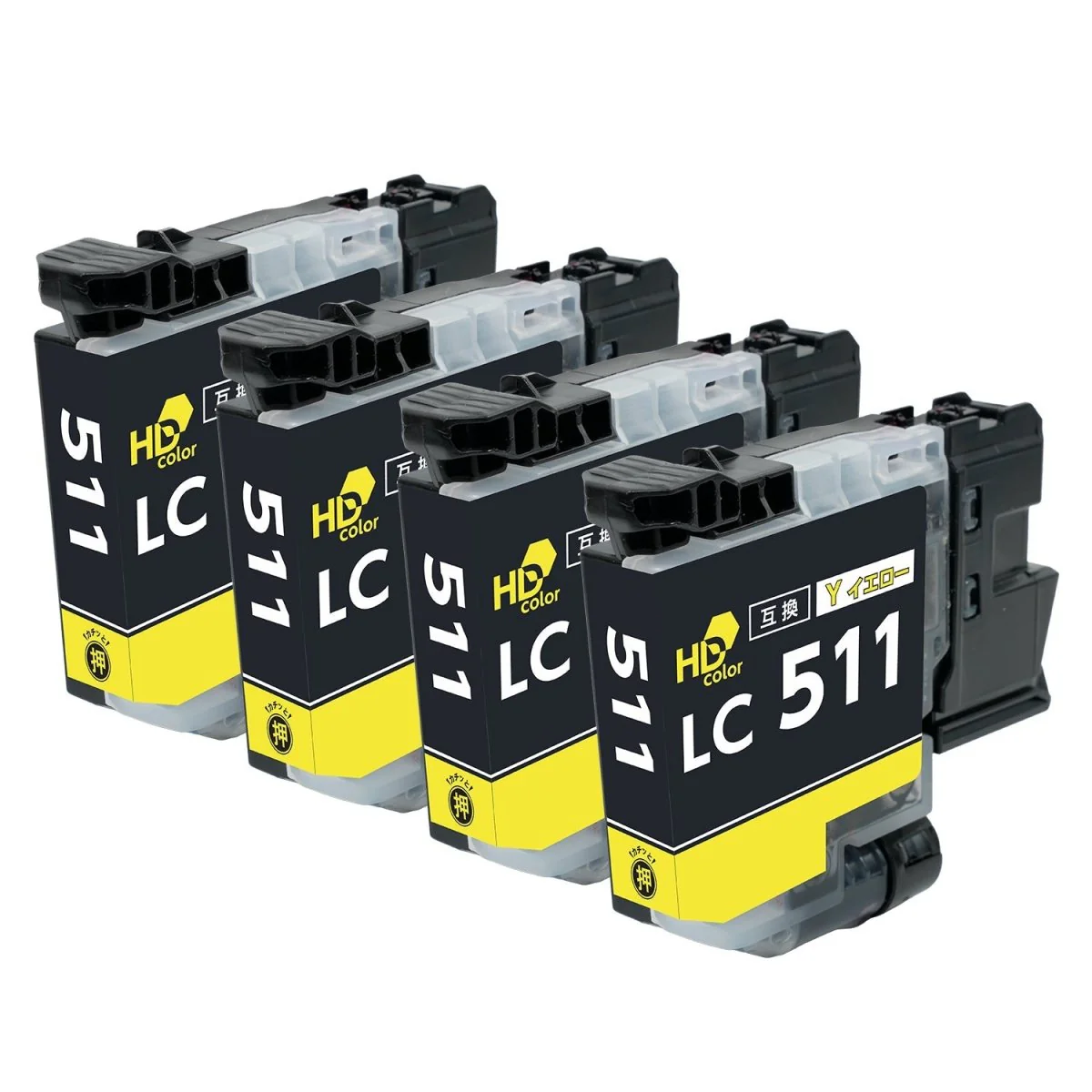 ブラザー用 LC511Y 互換インク イエロー - Image 2