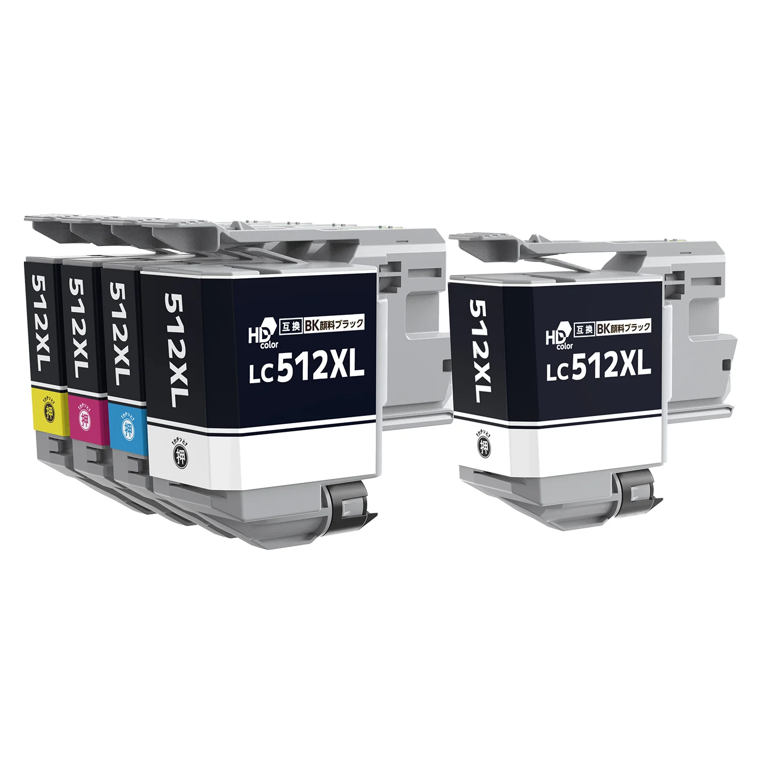 ブラザー用 LC512XL 互換インク 4色セット 大容量  LC512XLBK / LC512XLC / LC512XLM / LC512XLY - Image 9