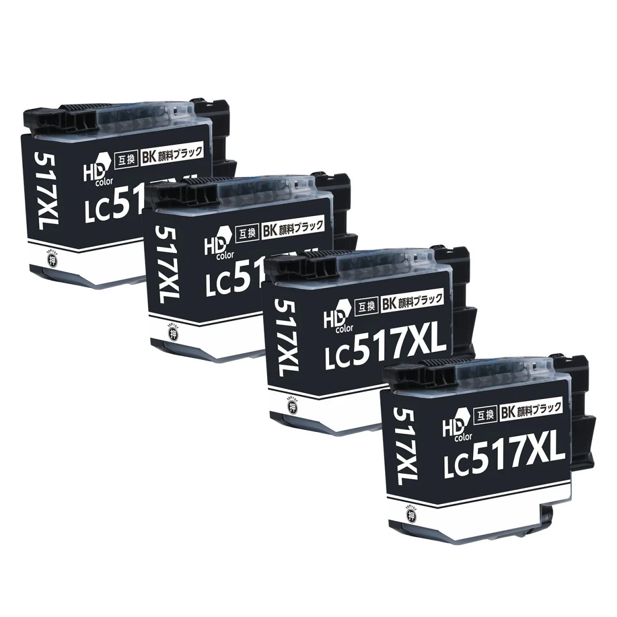ブラザー用 LC517XLBK 互換インク 顔料ブラック 大容量 - Image 2