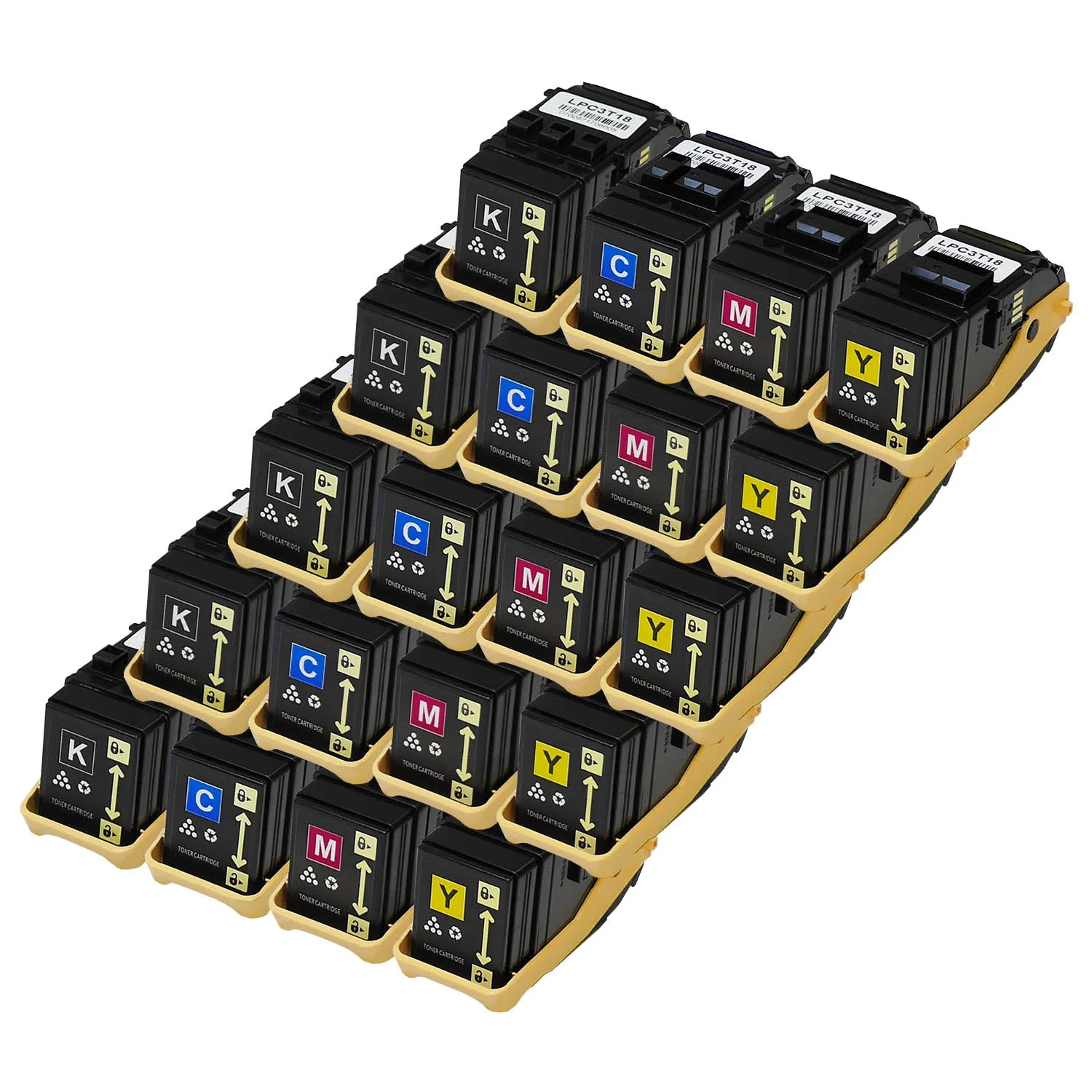 エプソン用 LPC3T18 リサイクルトナー 4色セット - Image 13