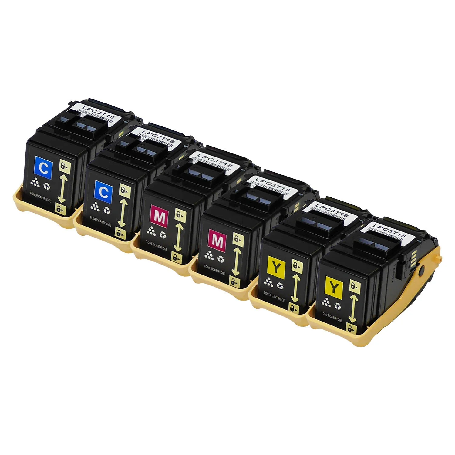 エプソン用 LPC3T18 リサイクルトナー カラー3色 - Image 9