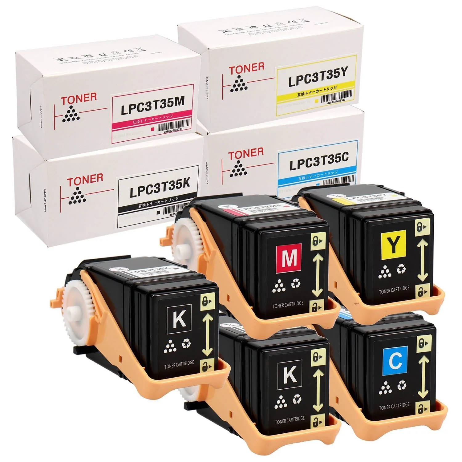 エプソン用 LPC3T35 互換トナー 4色セット Mサイズ - Image 8