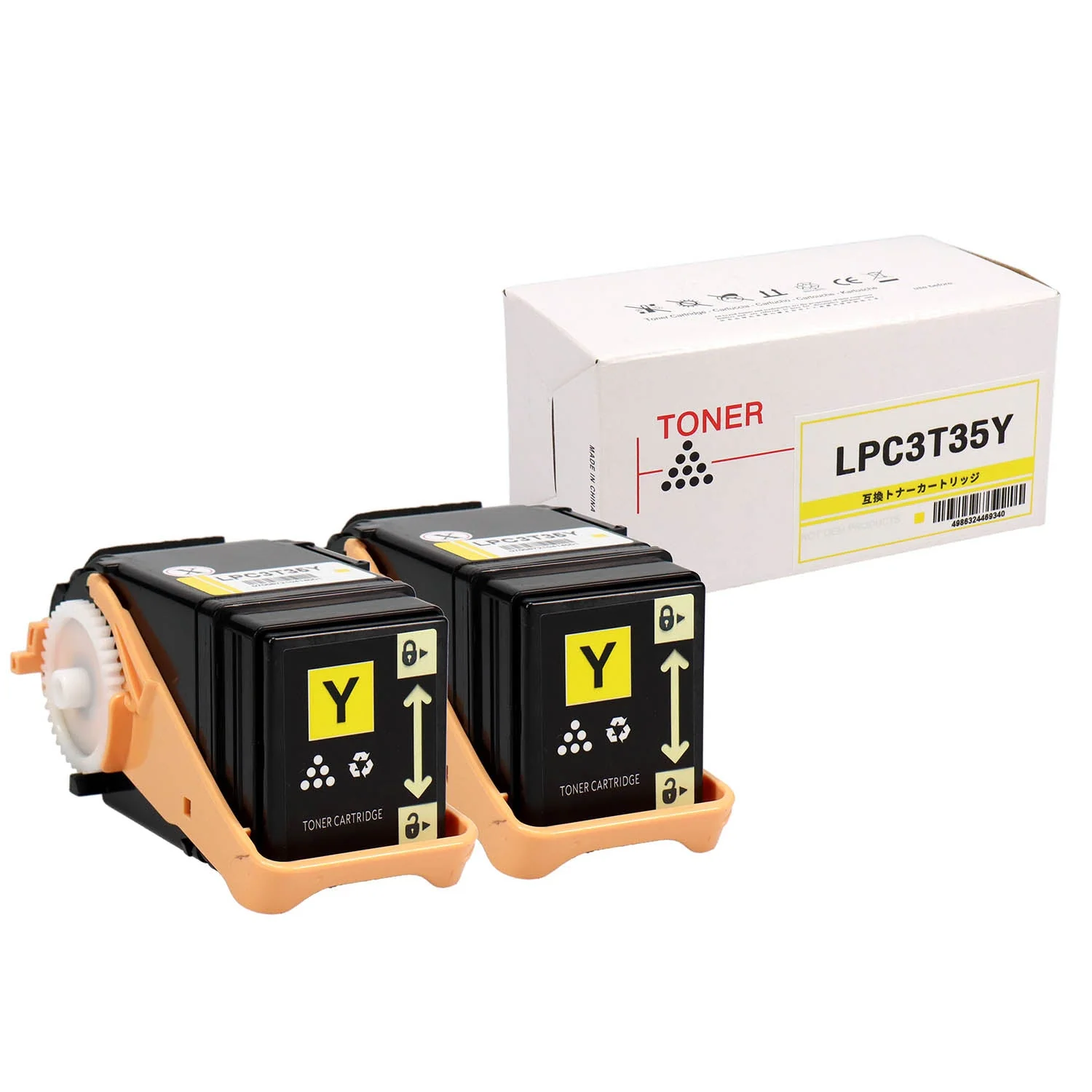 エプソン用 LPC3T35Y 互換トナー イエロー Mサイズ - Image 8