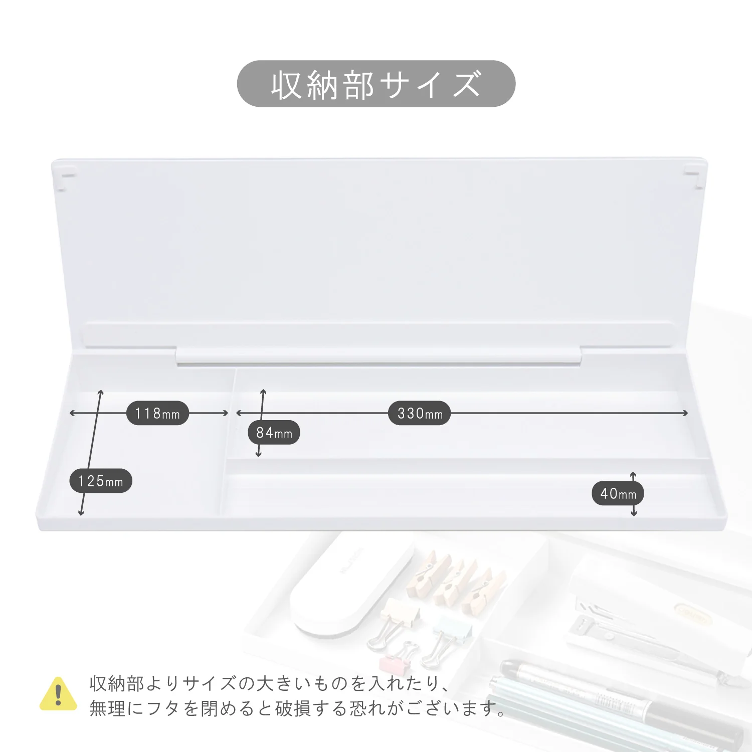 Nusign 卓上収納つき デスクホワイトボード (デスクオーガナイザー) - Image 7