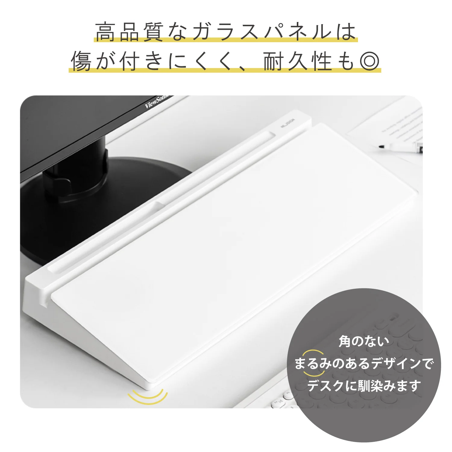 Nusign 卓上収納つき デスクホワイトボード (デスクオーガナイザー) - Image 8