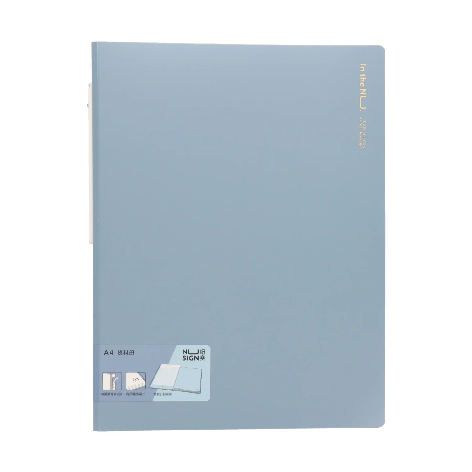 Nusign クリアファイル A4 30ポケット 見出しシート付き - Image 12