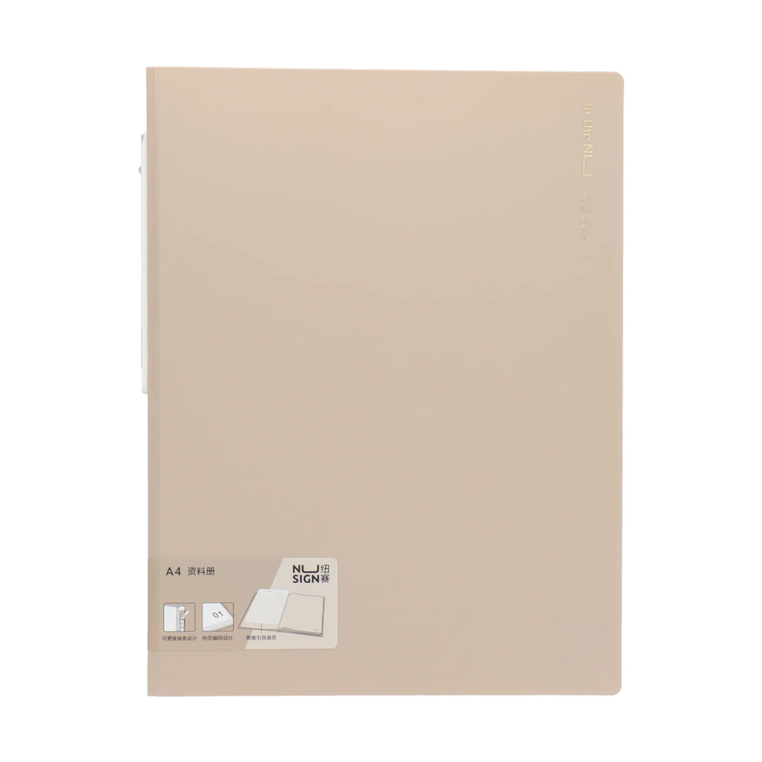 Nusign クリアファイル A4 30ポケット 見出しシート付き - Image 15