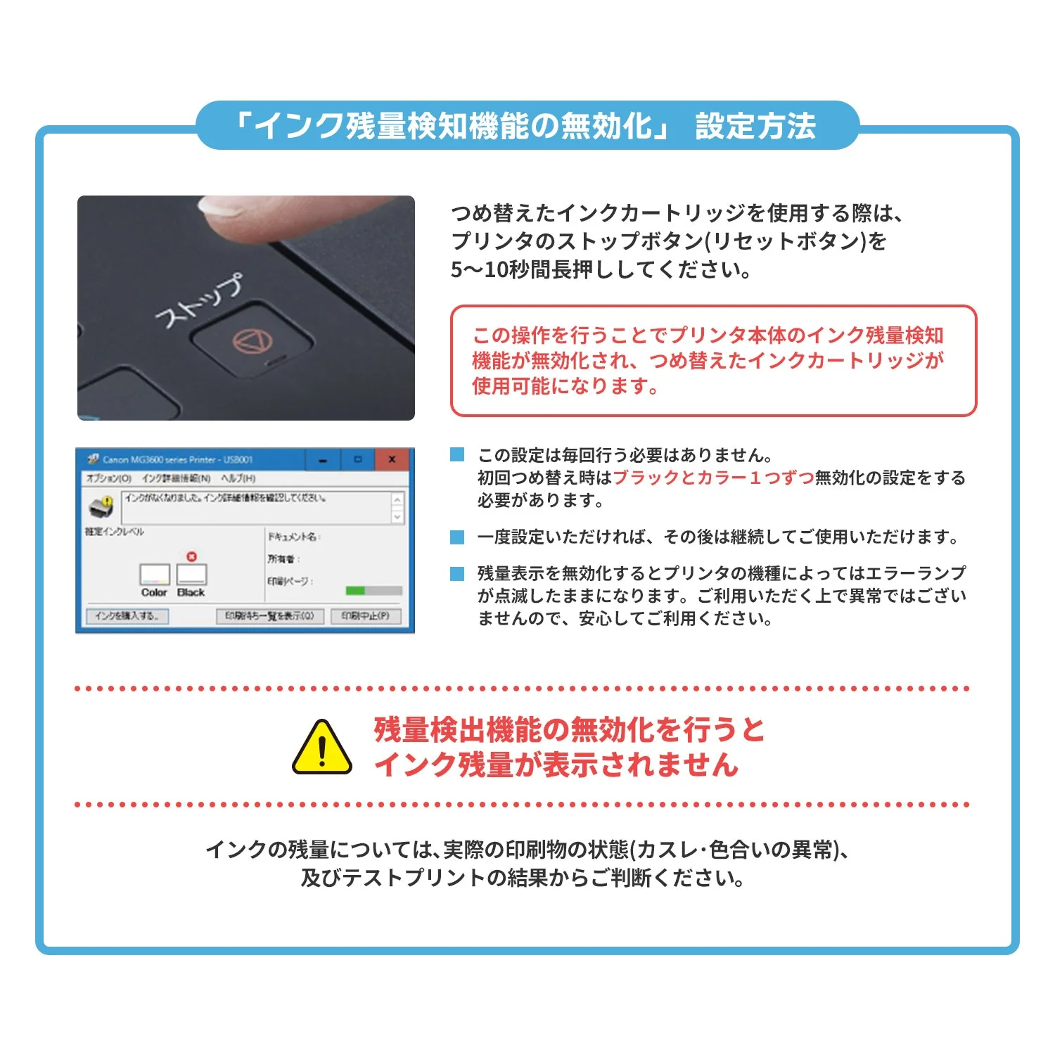 キヤノン用 BC-366 つめ替えインク カラー3色 キット付き - Image 13