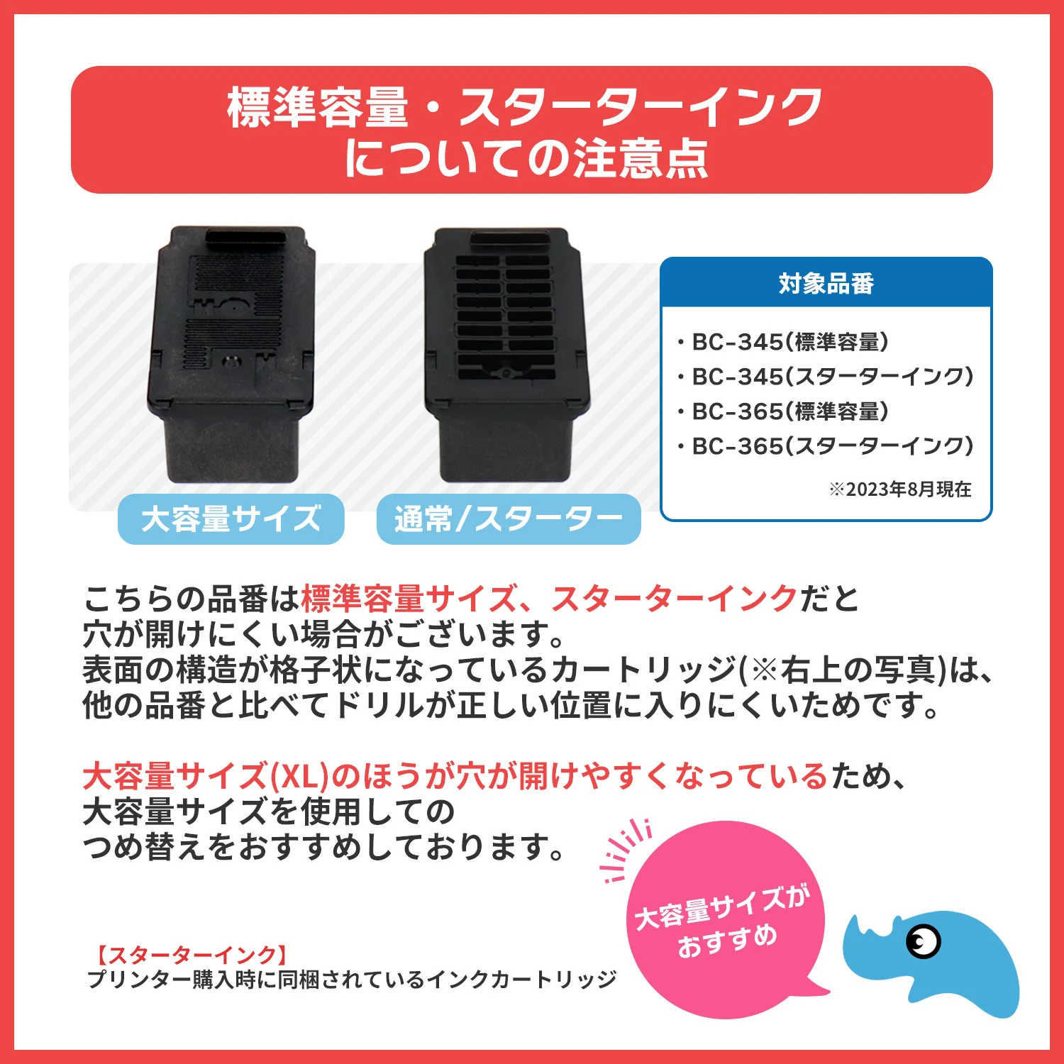 キヤノン用 BC-366 つめ替えインク カラー3色 キット付き - Image 7