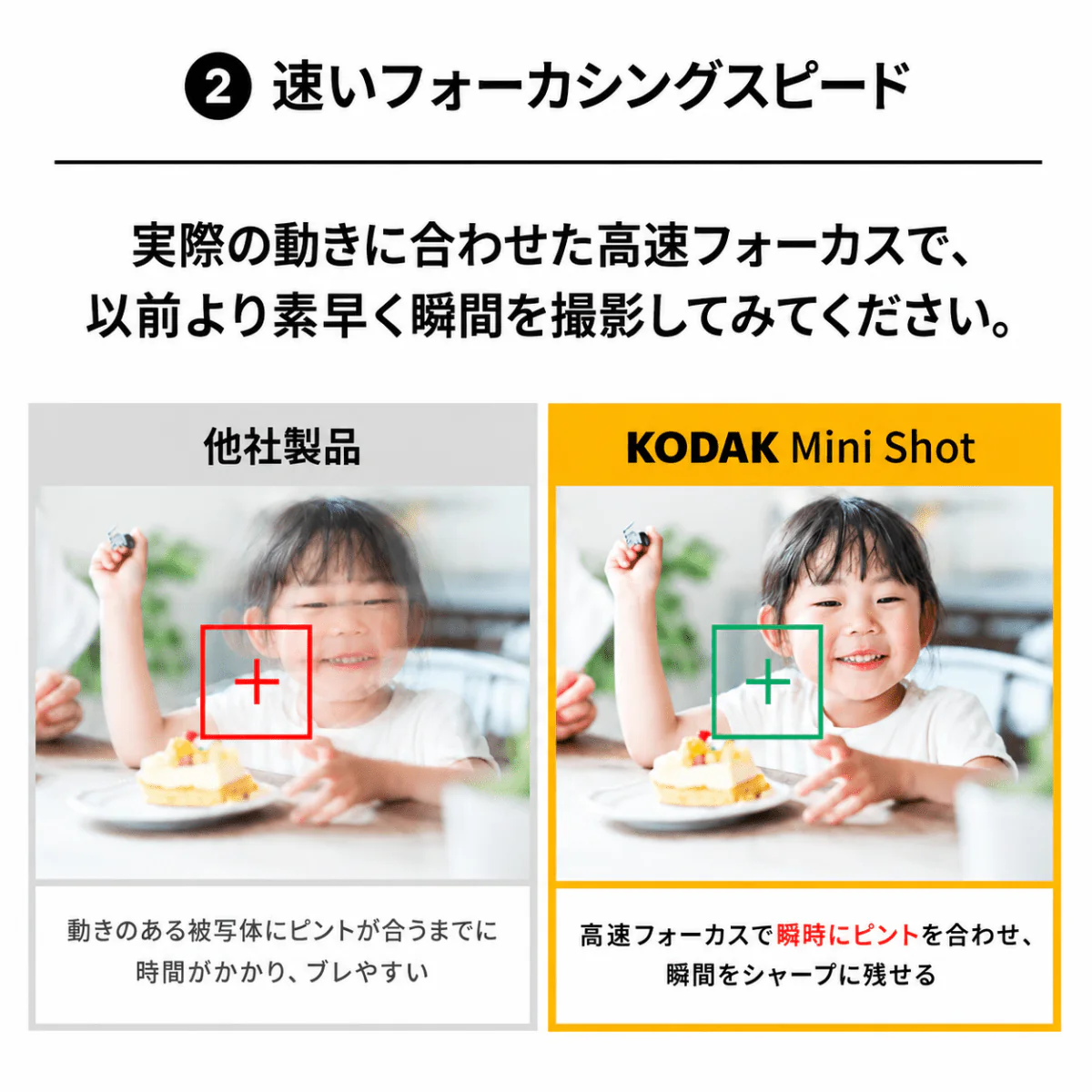 Kodak Mini Shot 3 RETRO インスタントカメラ ホワイト コダック - Image 10