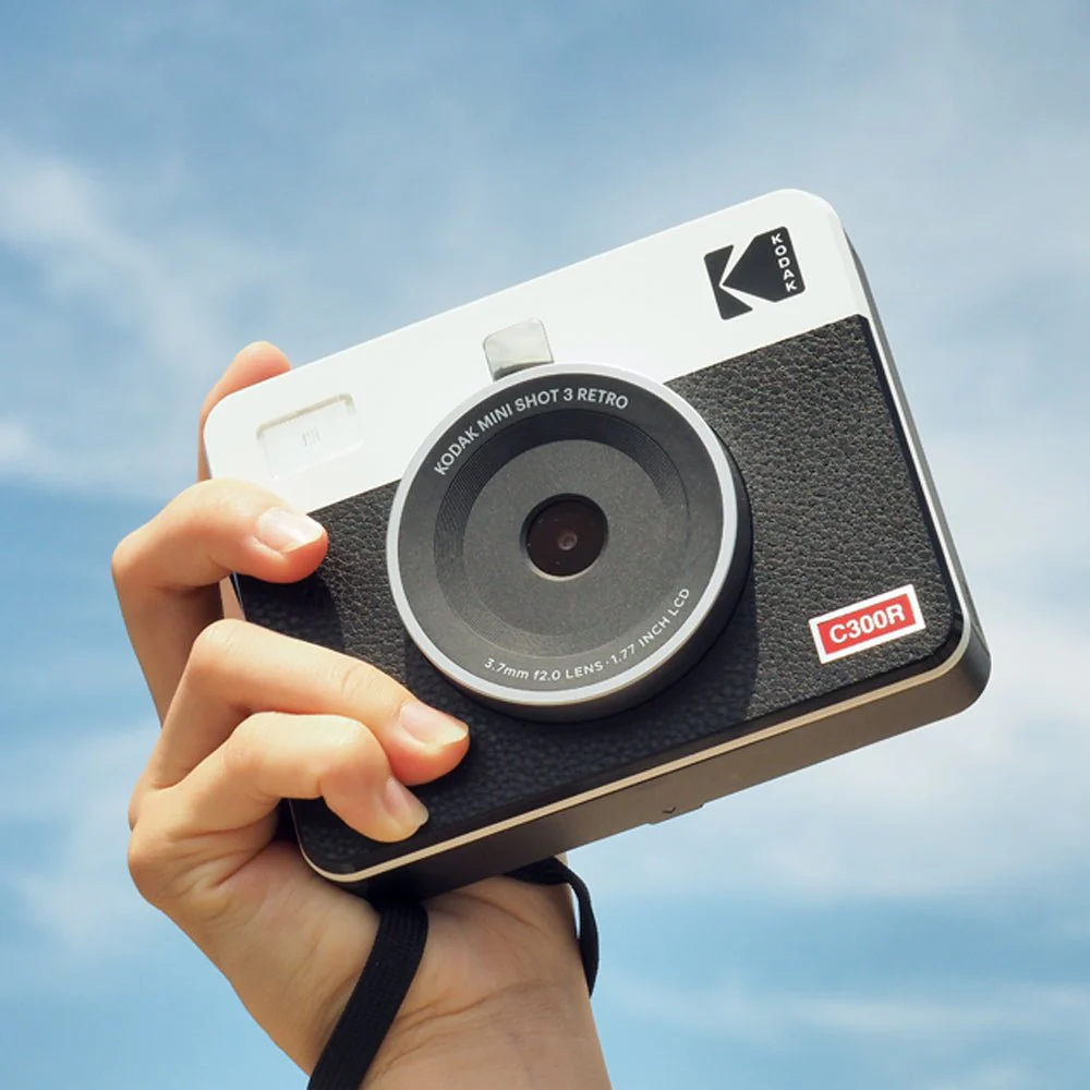 Kodak Mini Shot 3 RETRO インスタントカメラ ホワイト コダック - Image 3