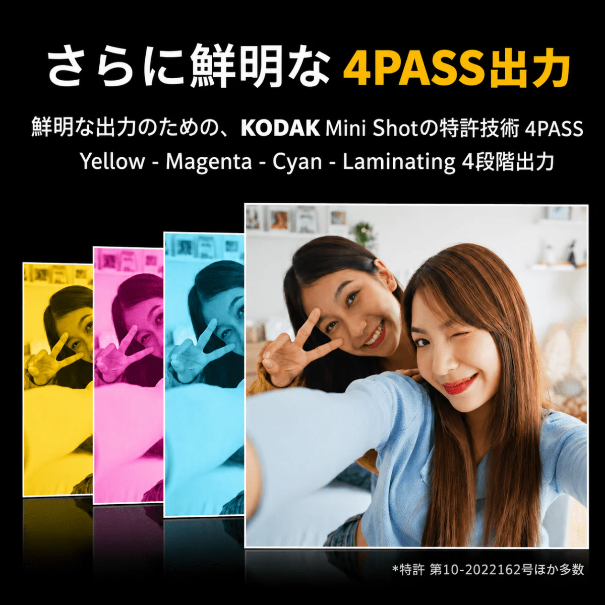Kodak Mini Shot 3 RETRO インスタントカメラ ホワイト コダック - Image 7