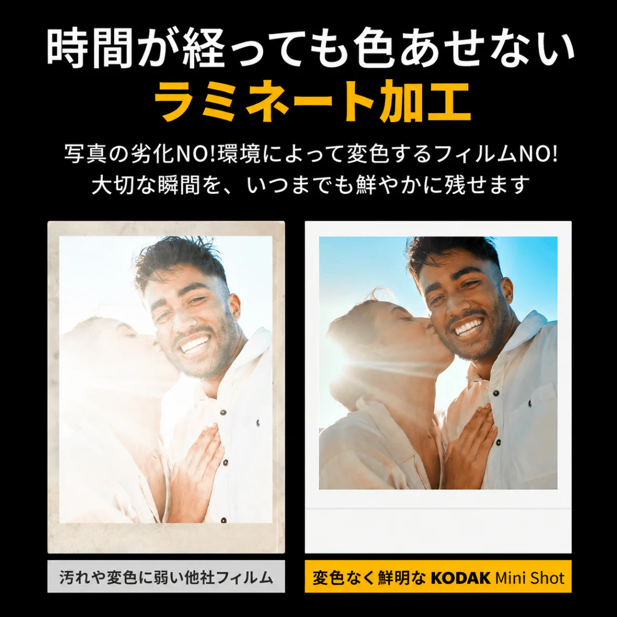 Kodak Mini Shot 3 RETRO インスタントカメラ ホワイト コダック - Image 8