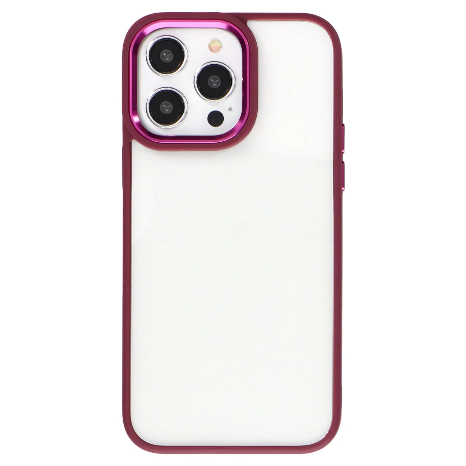 iPhoneケース カラーフレームクリアケース 無地 - Image 100