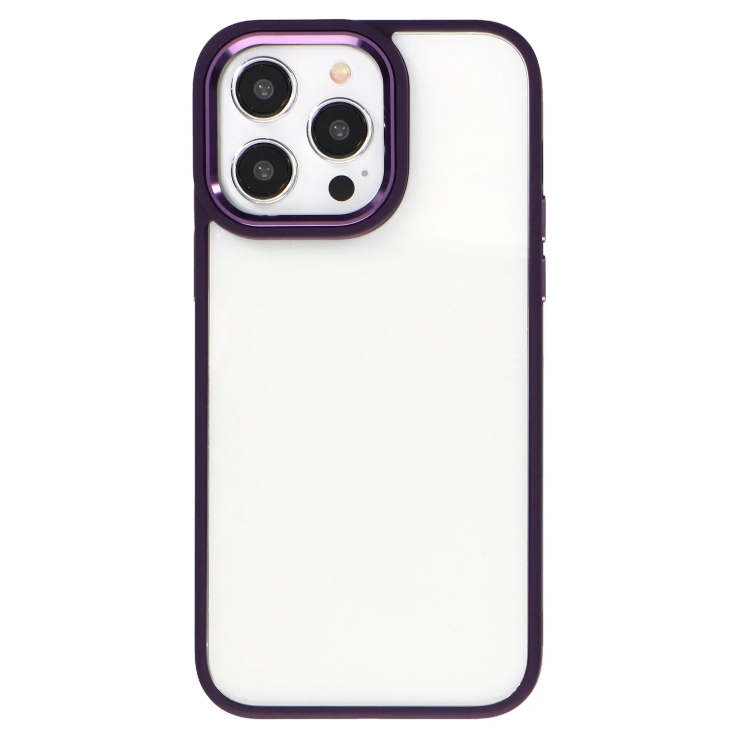 iPhoneケース カラーフレームクリアケース 無地 - Image 21