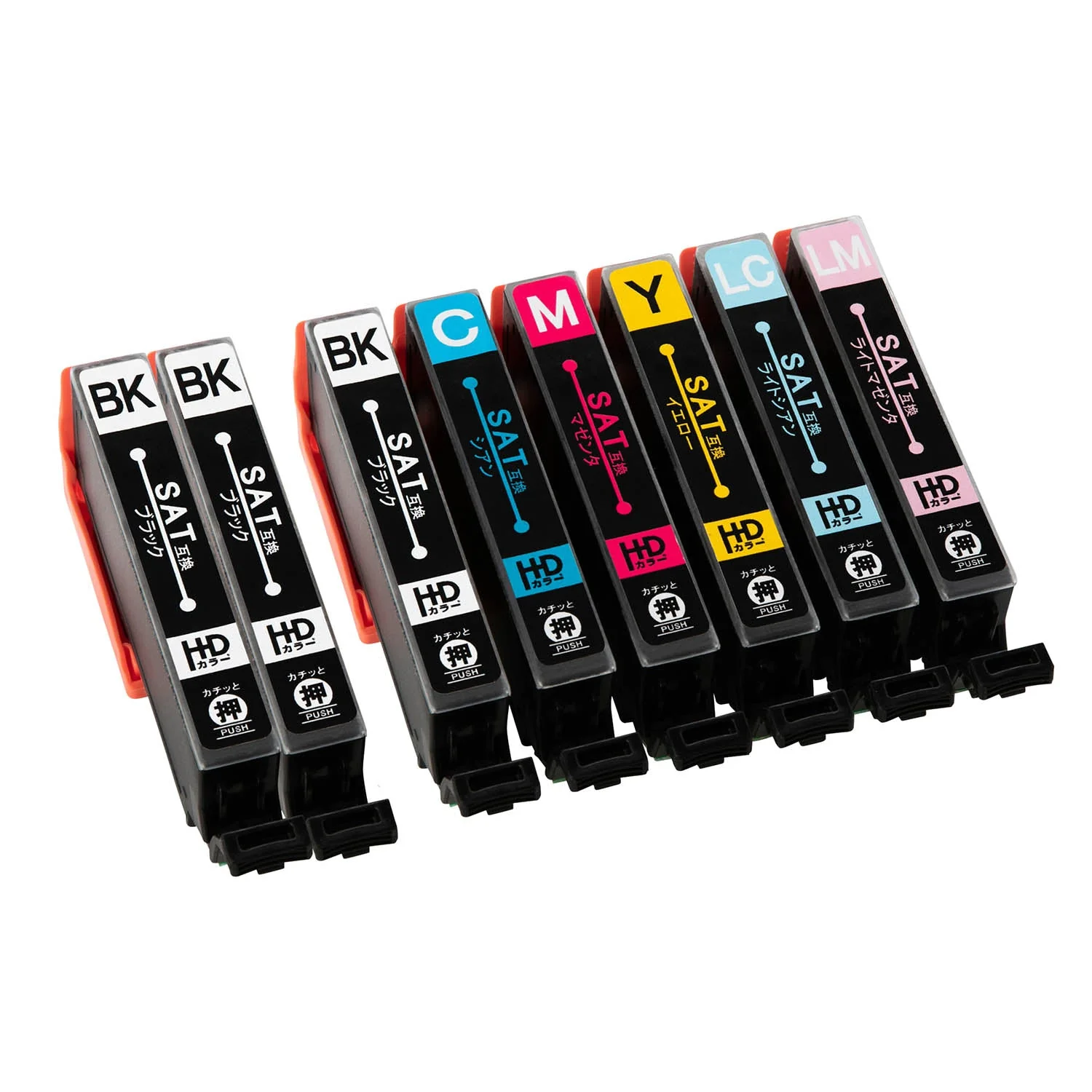 エプソン用 SAT-6CL (サツマイモ)  互換インク 6色セット - Image 8