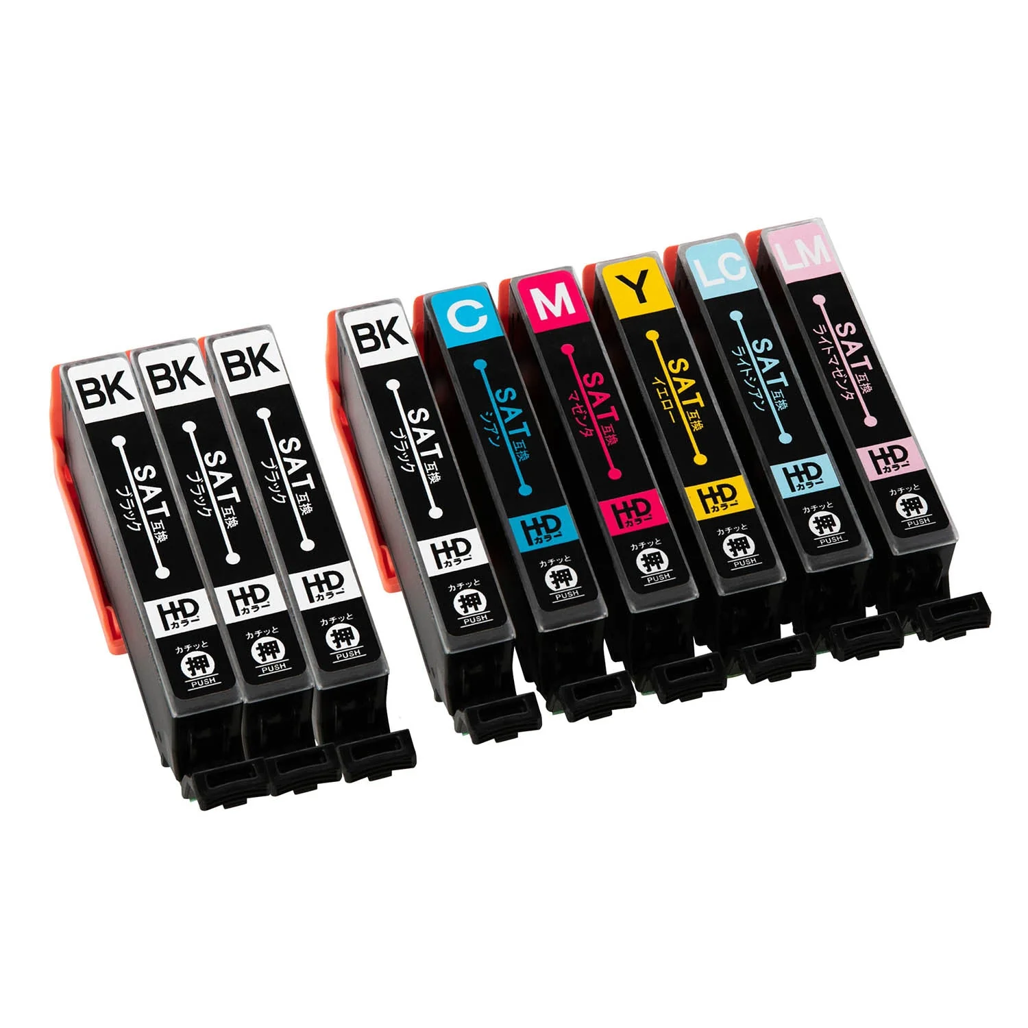 エプソン用 SAT-6CL (サツマイモ)  互換インク 6色セット - Image 9